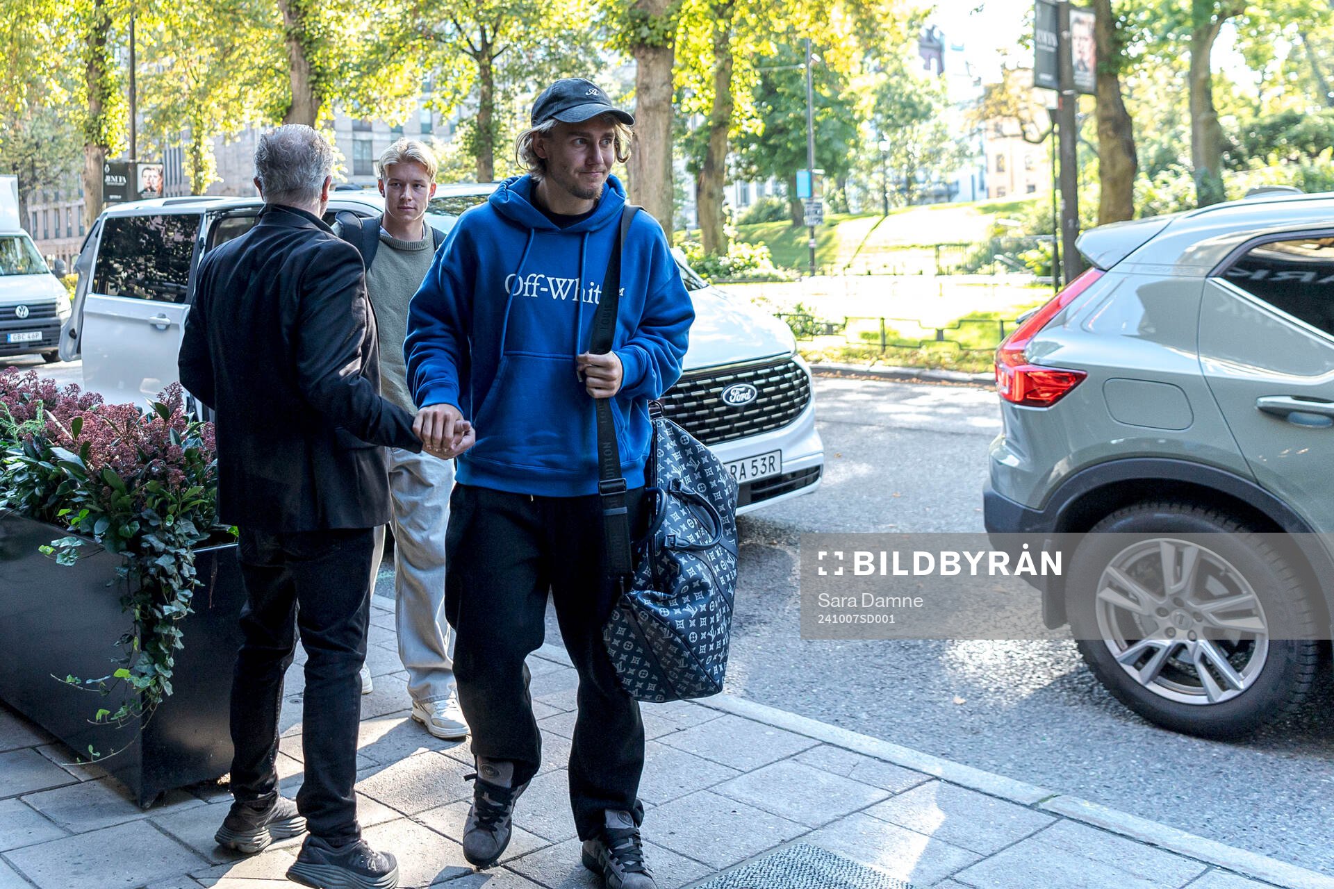 Sebastian Nanasi of the Swedish men's football national