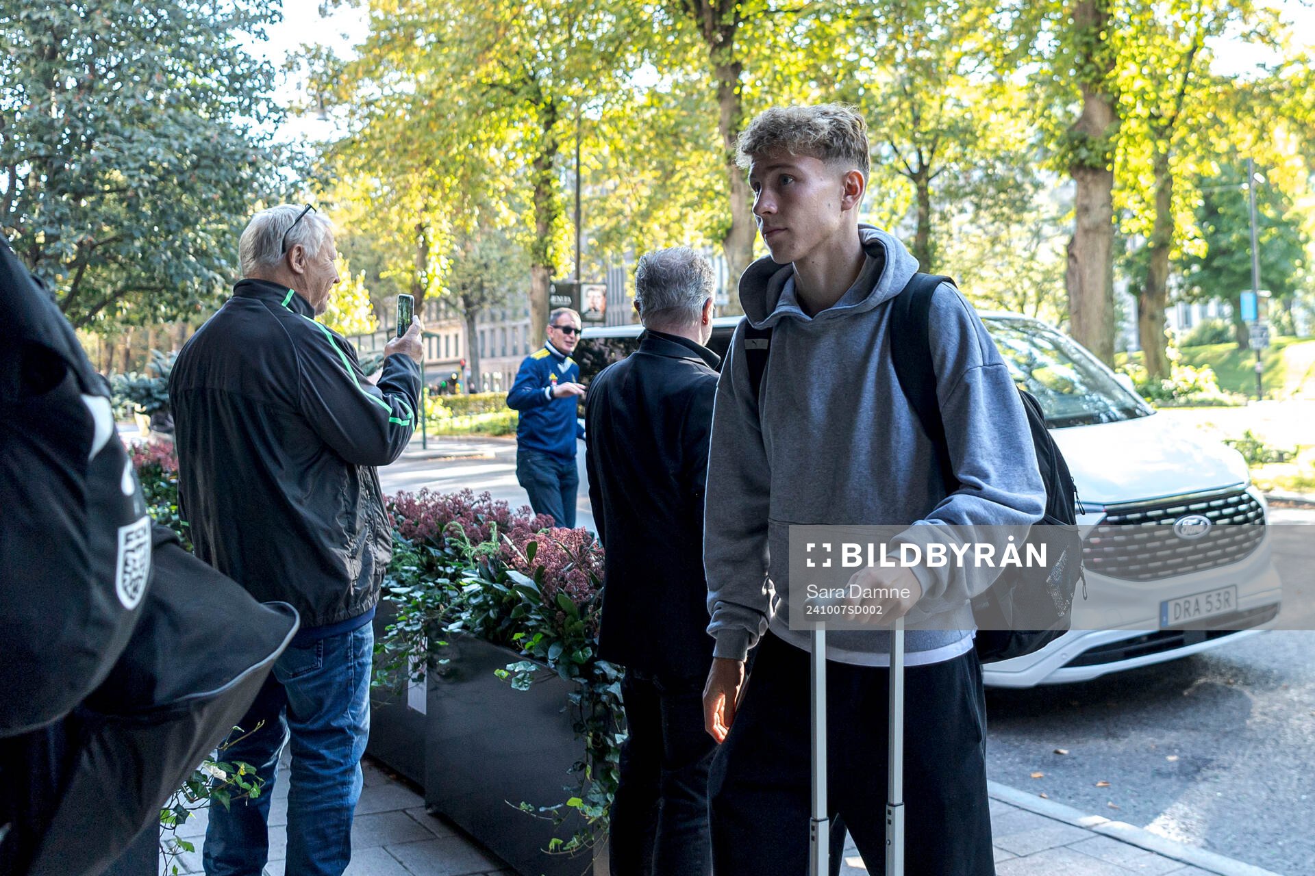Hugo Bolin of the Swedish men's football national team