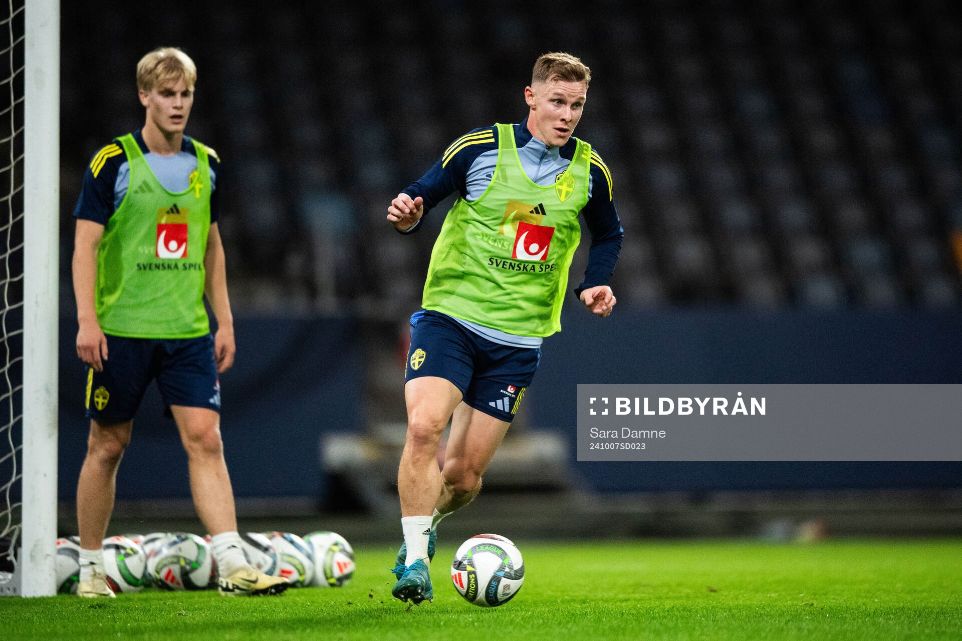 Emil Krafth of the Swedish men's football national team at