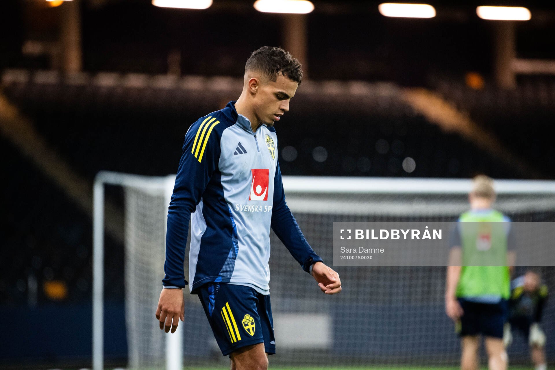 Yasin Ayari of the Swedish men's football national team at
