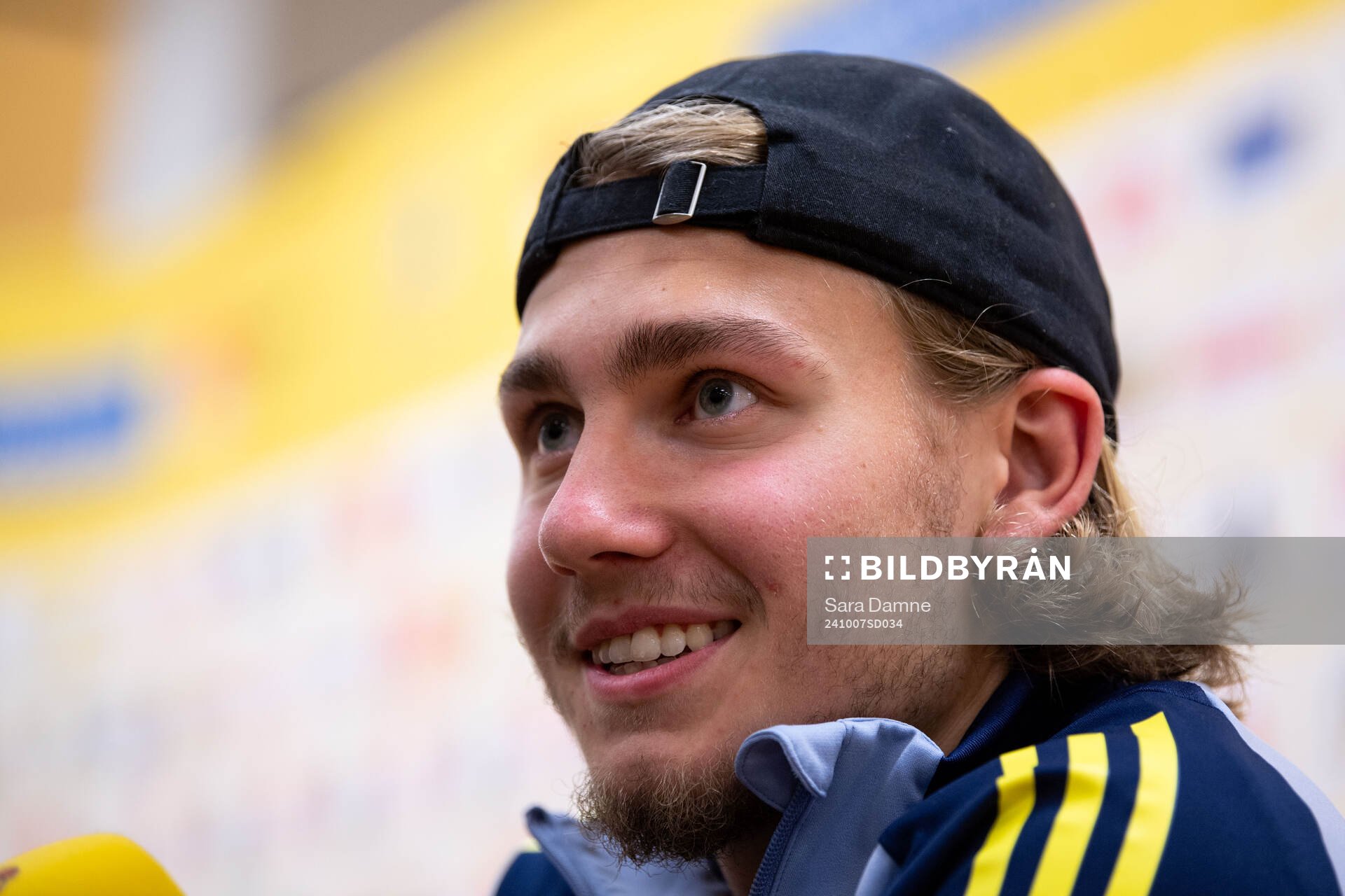 Sebastian Nanasi of the Swedish men's football national