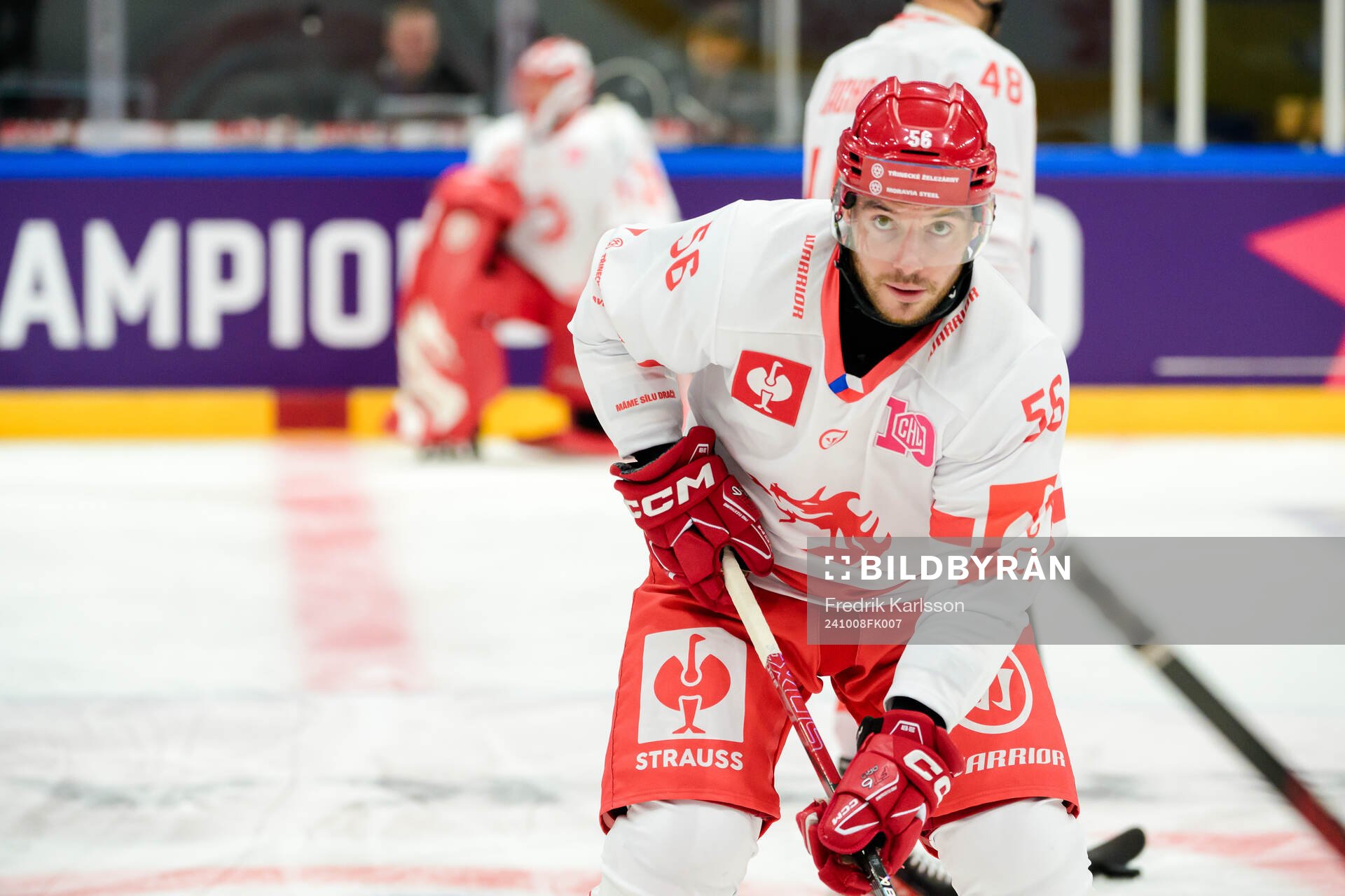 Marko Dano of Ocelari Trinec