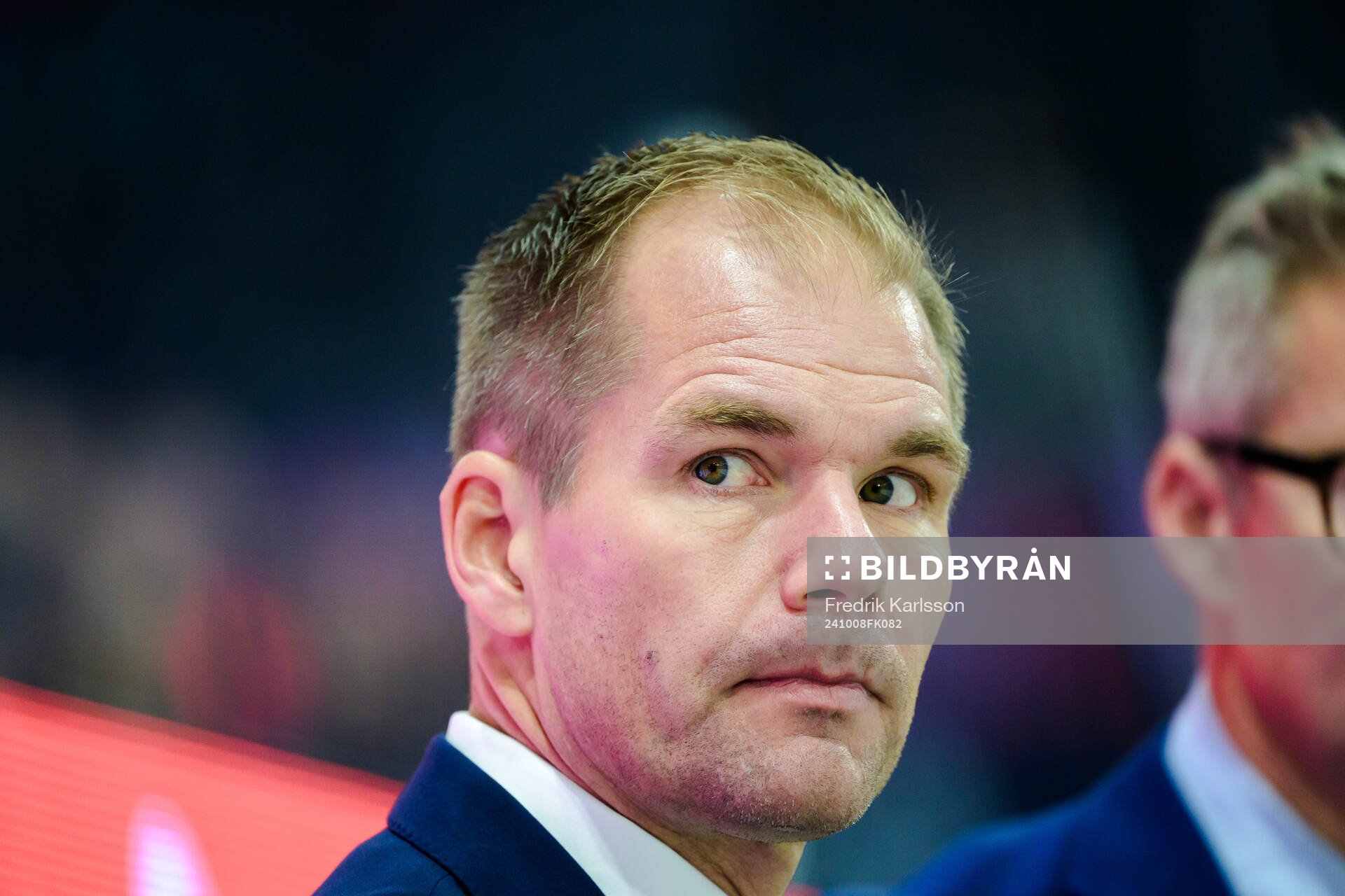 head coach Tomas Mitell of Färjestad