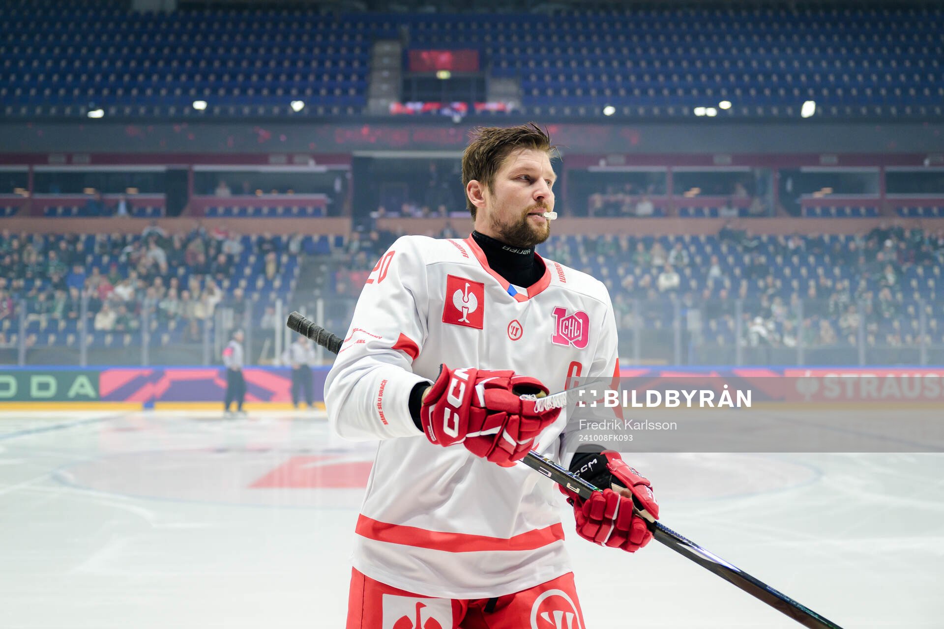 Petr Vrana of Ocelari Trinec