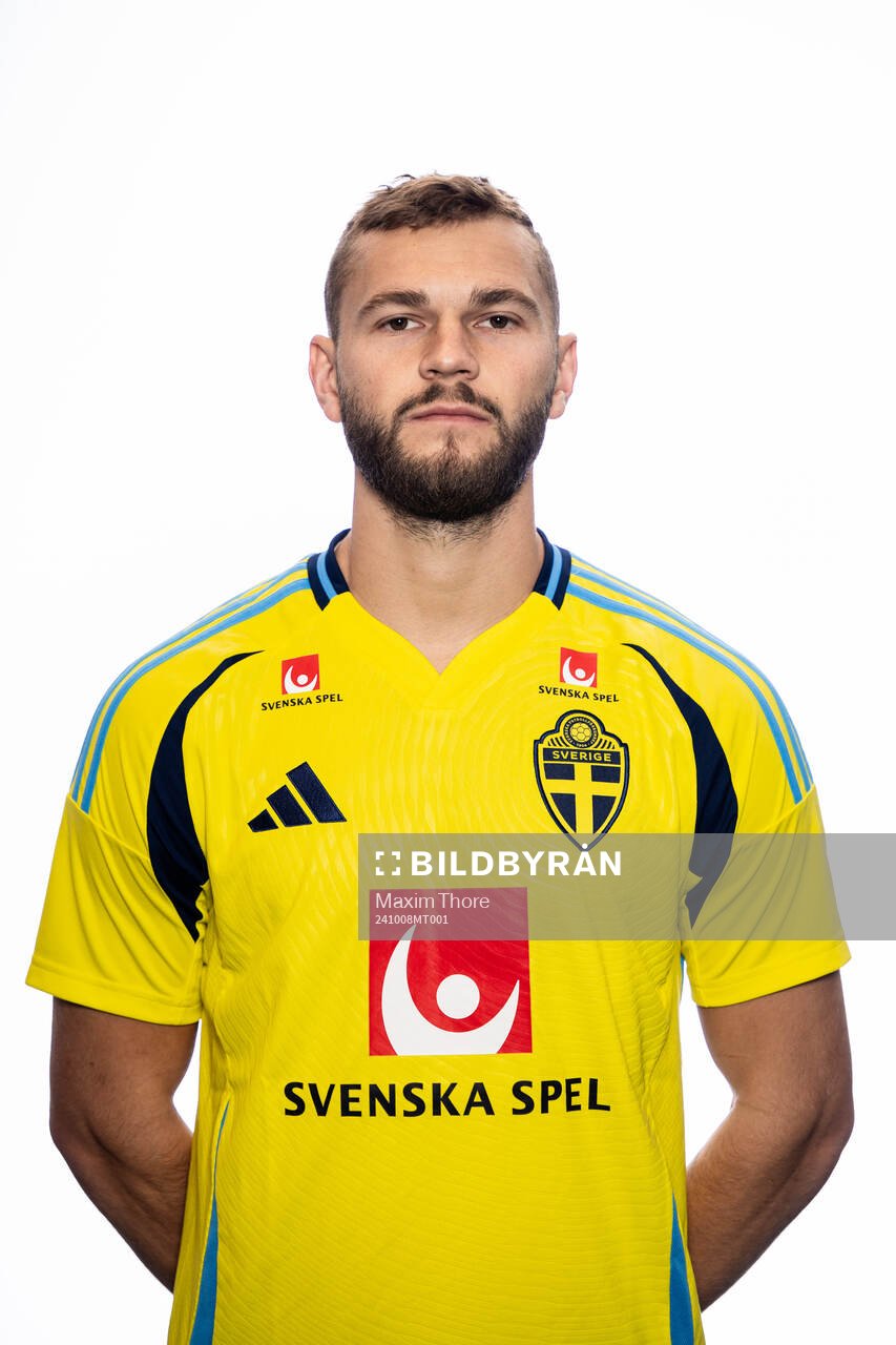Jesper Karlström of the Swedish men’s national football