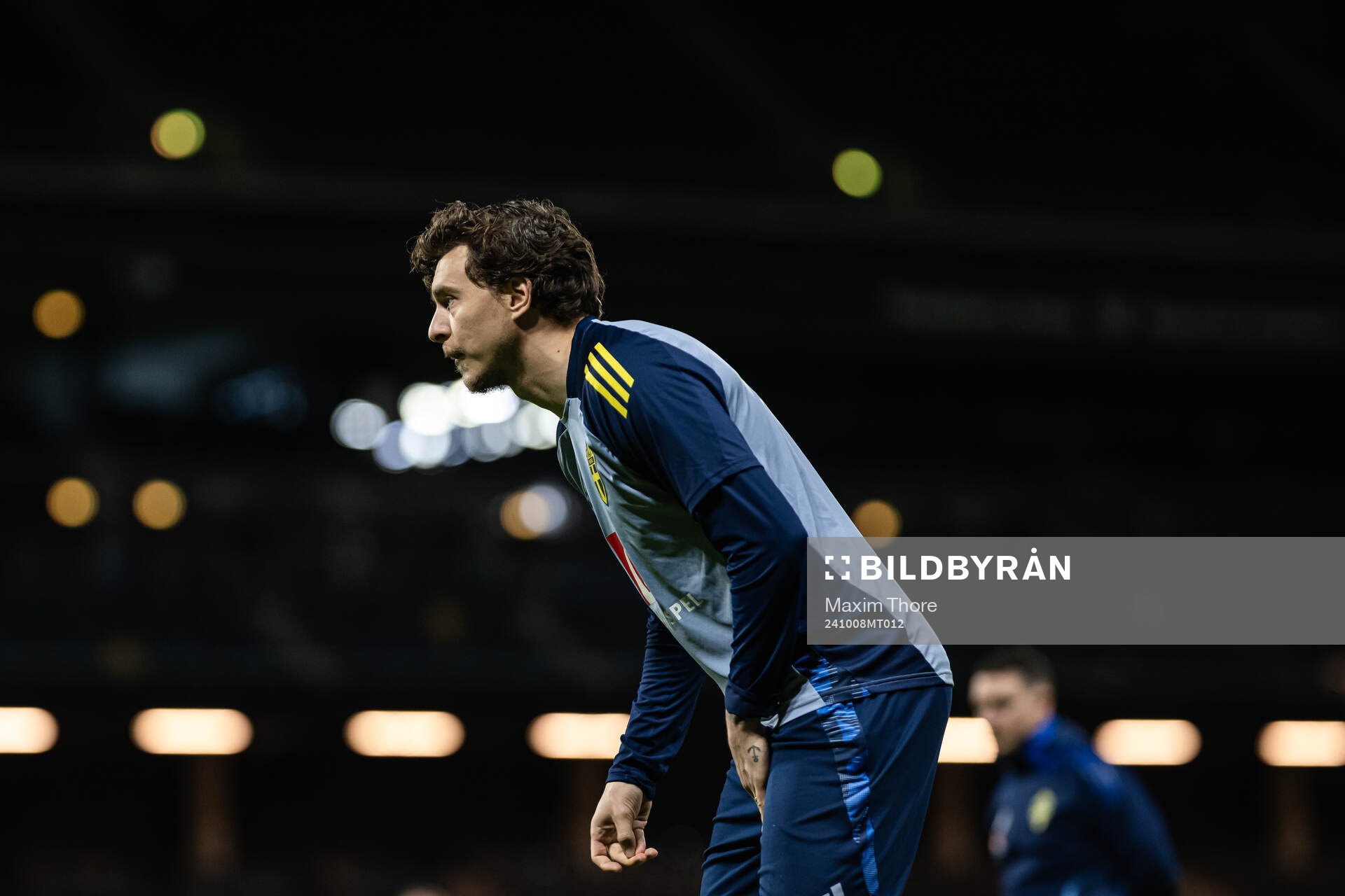 Victor Nilsson Lindelöf of the Swedish men’s national