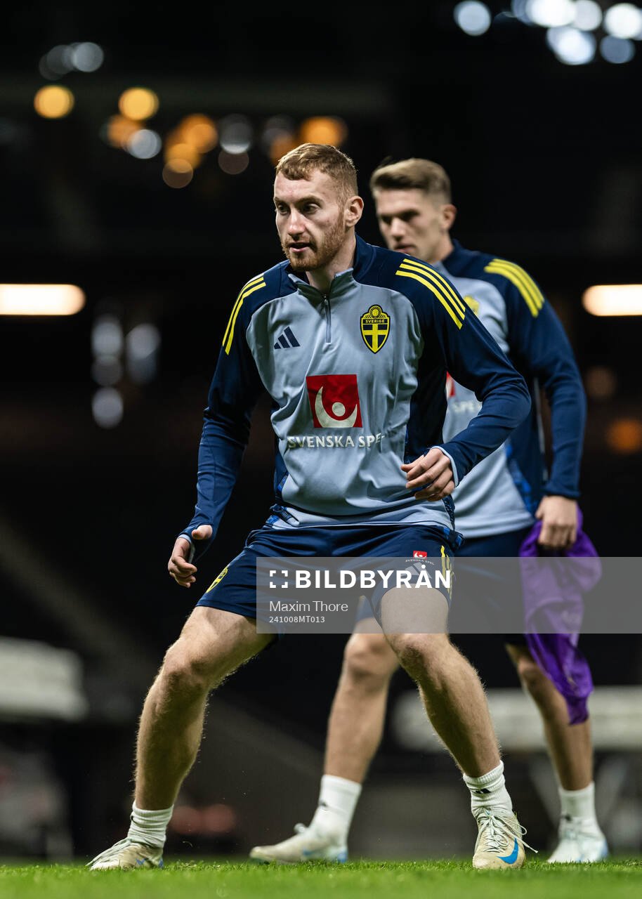 Dejan Kulusevski of the Swedish men’s national football
