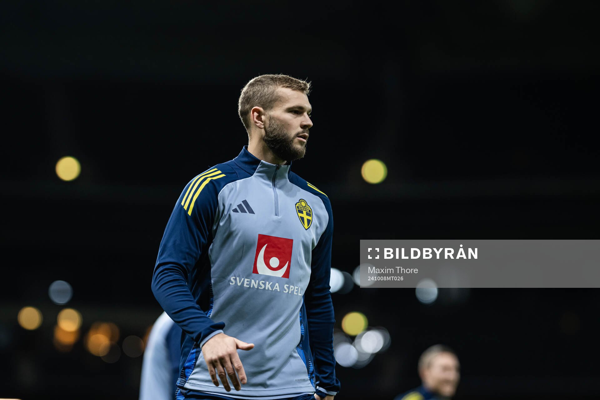 Jesper Karlström of the Swedish men’s national football
