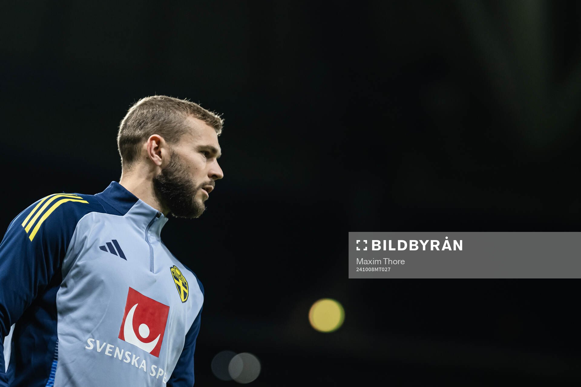 Jesper Karlström of the Swedish men’s national football