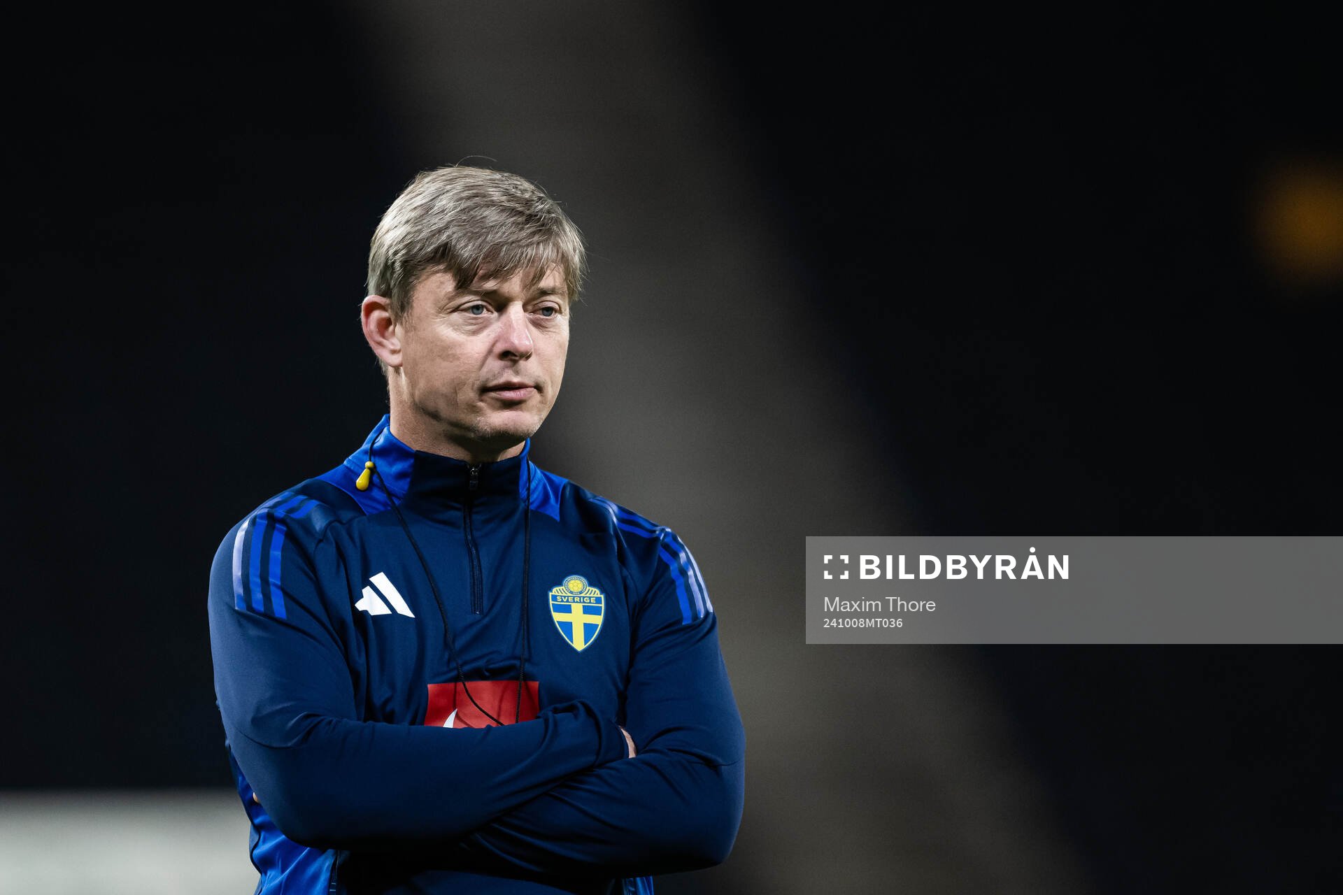 Head coach Jon Dahl Tomasson of the Swedish men’s