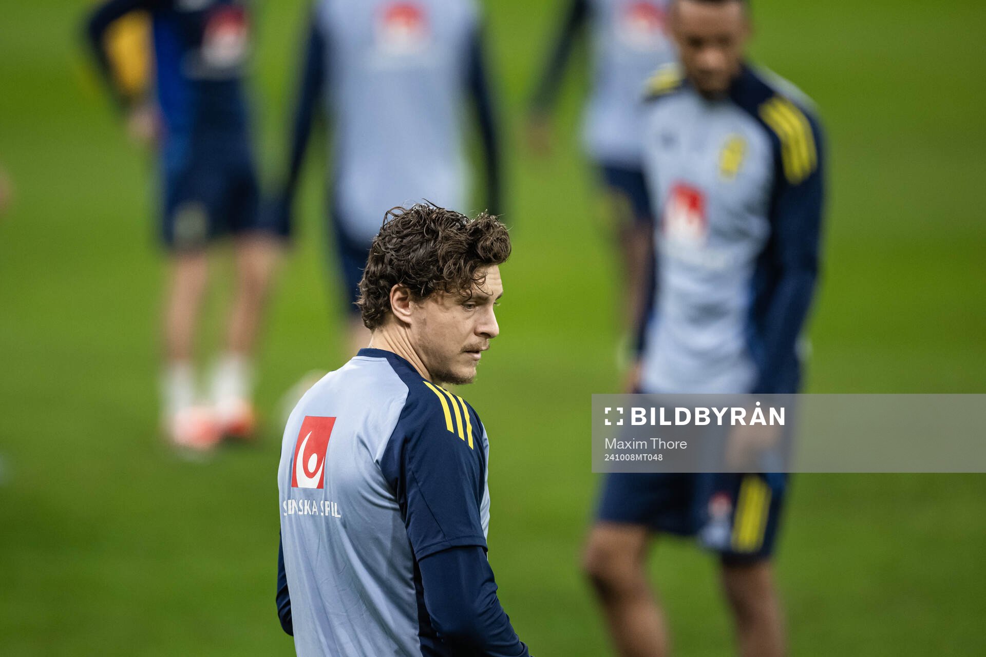 Victor Nilsson Lindelöf of the Swedish men’s national