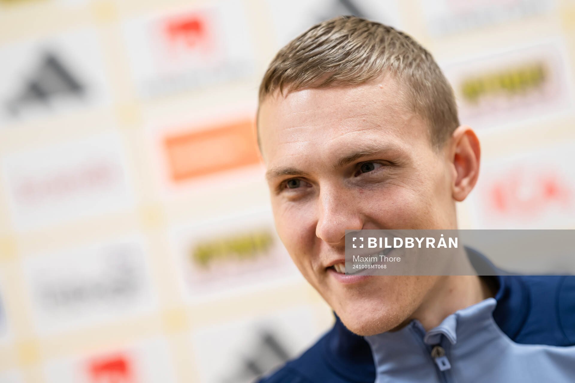 Ludwig Augustinsson of the Swedish men’s national