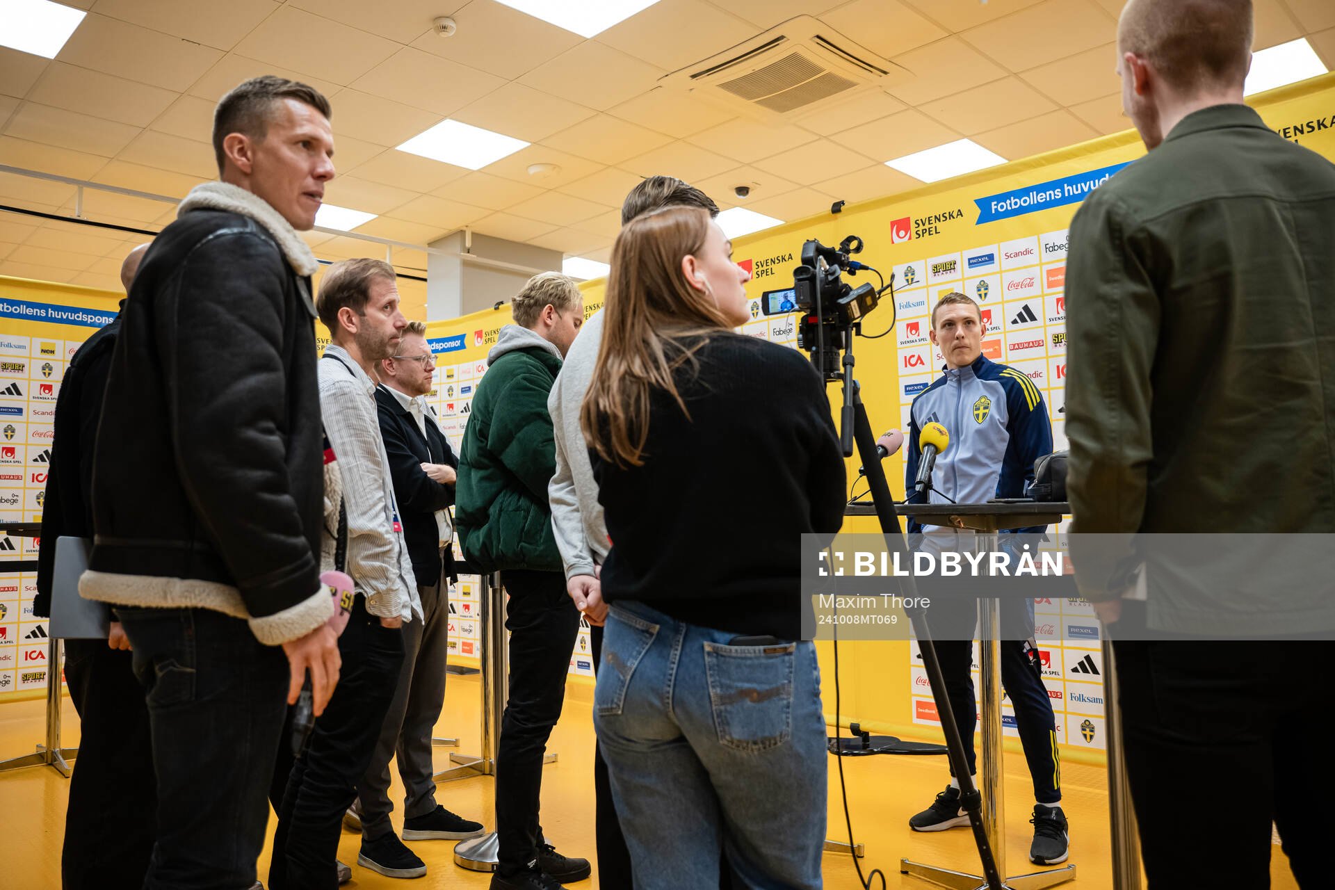 Ludwig Augustinsson of the Swedish men’s national