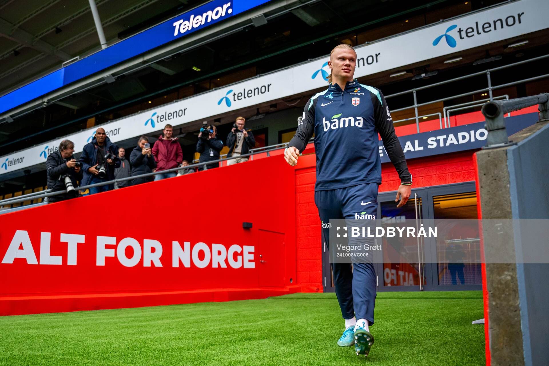 Erling Braut Haaland of the Norwegian national football team