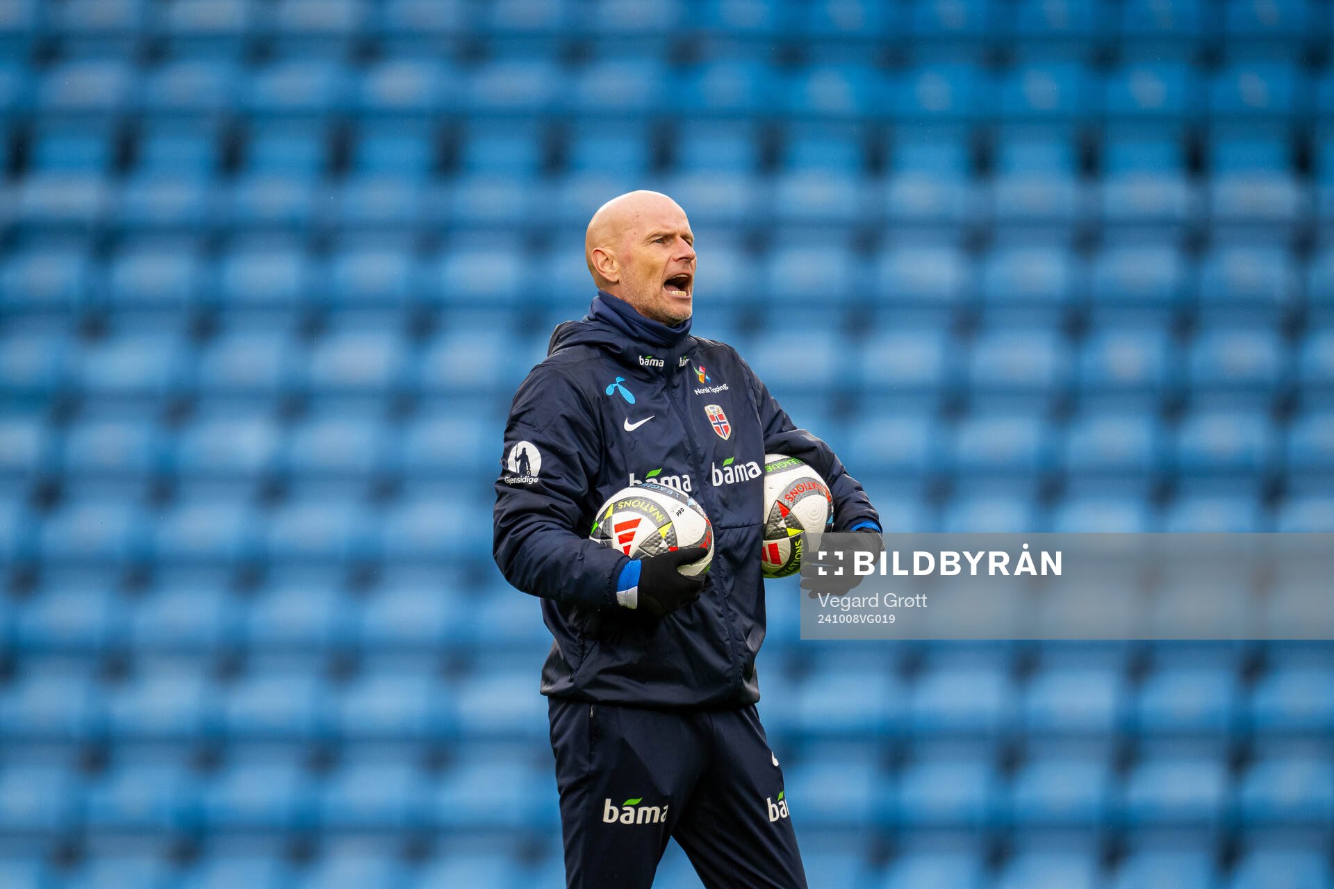 Ståle Solbakken, head coach of the Norwegian national