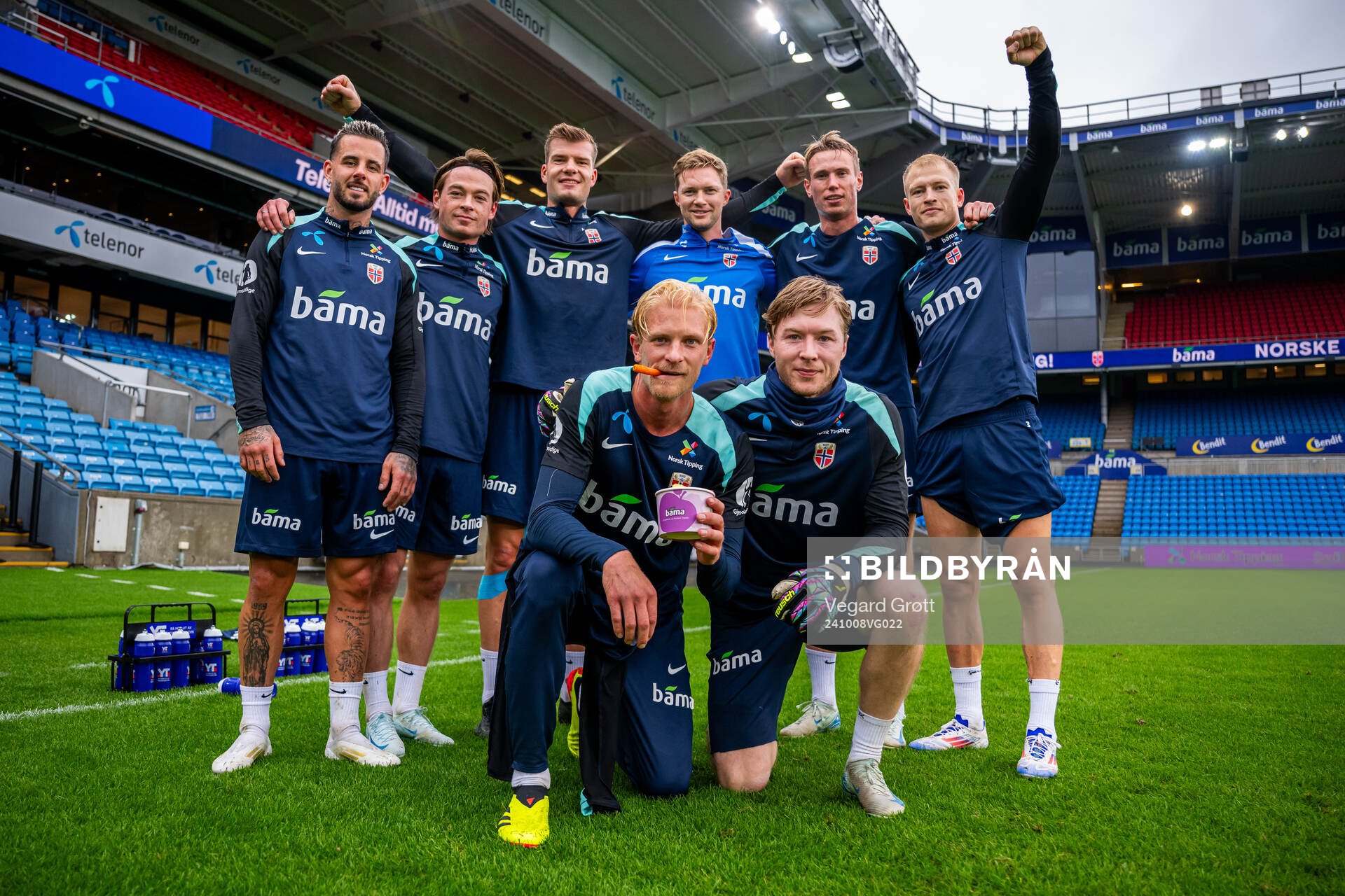 Aron Dønnum, Patrick Berg, Alexander Sørloth, tactical