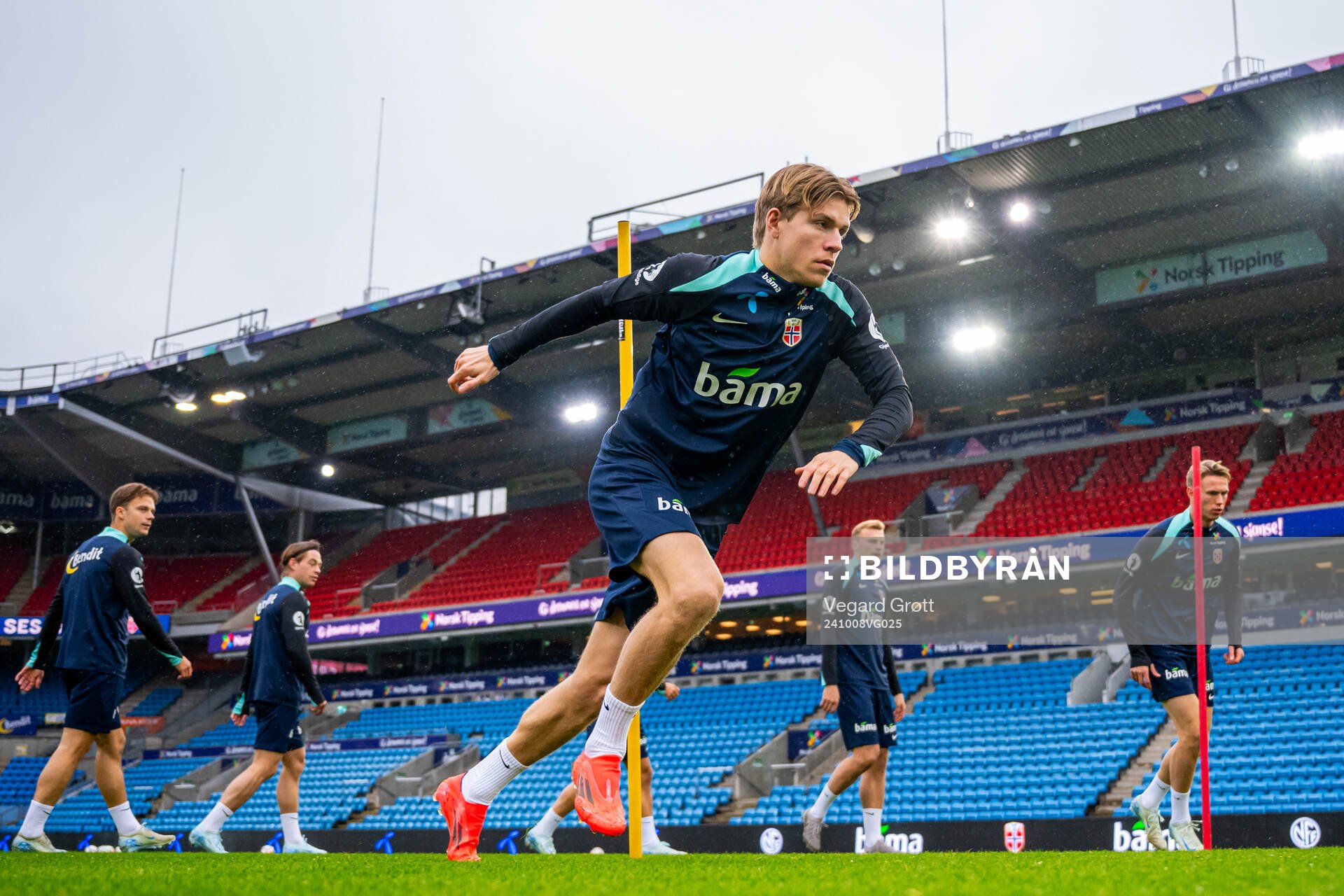 Jens Petter Hauge of the Norwegian national football team