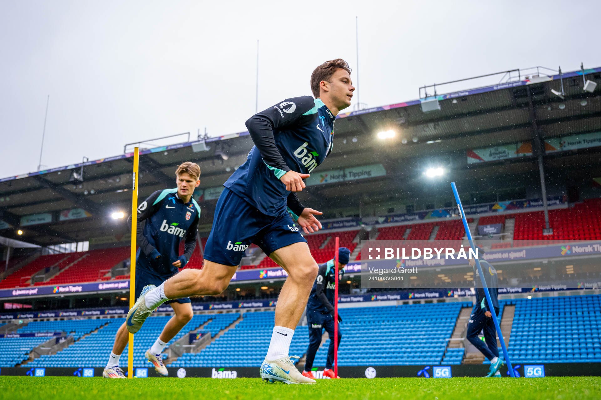 Felix Horn Myhre of the Norwegian national football team