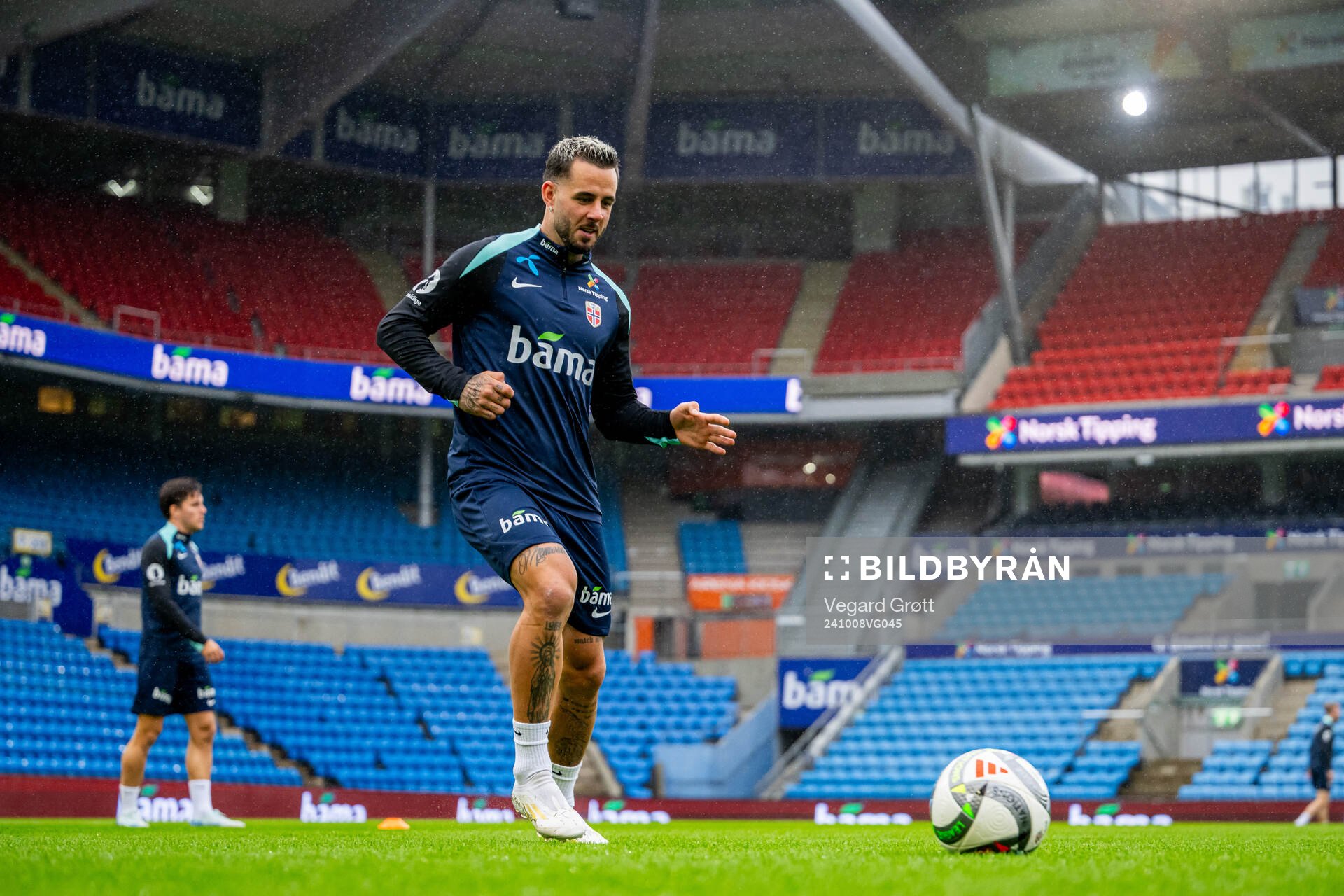 Aron Dønnum of the Norwegian national football team