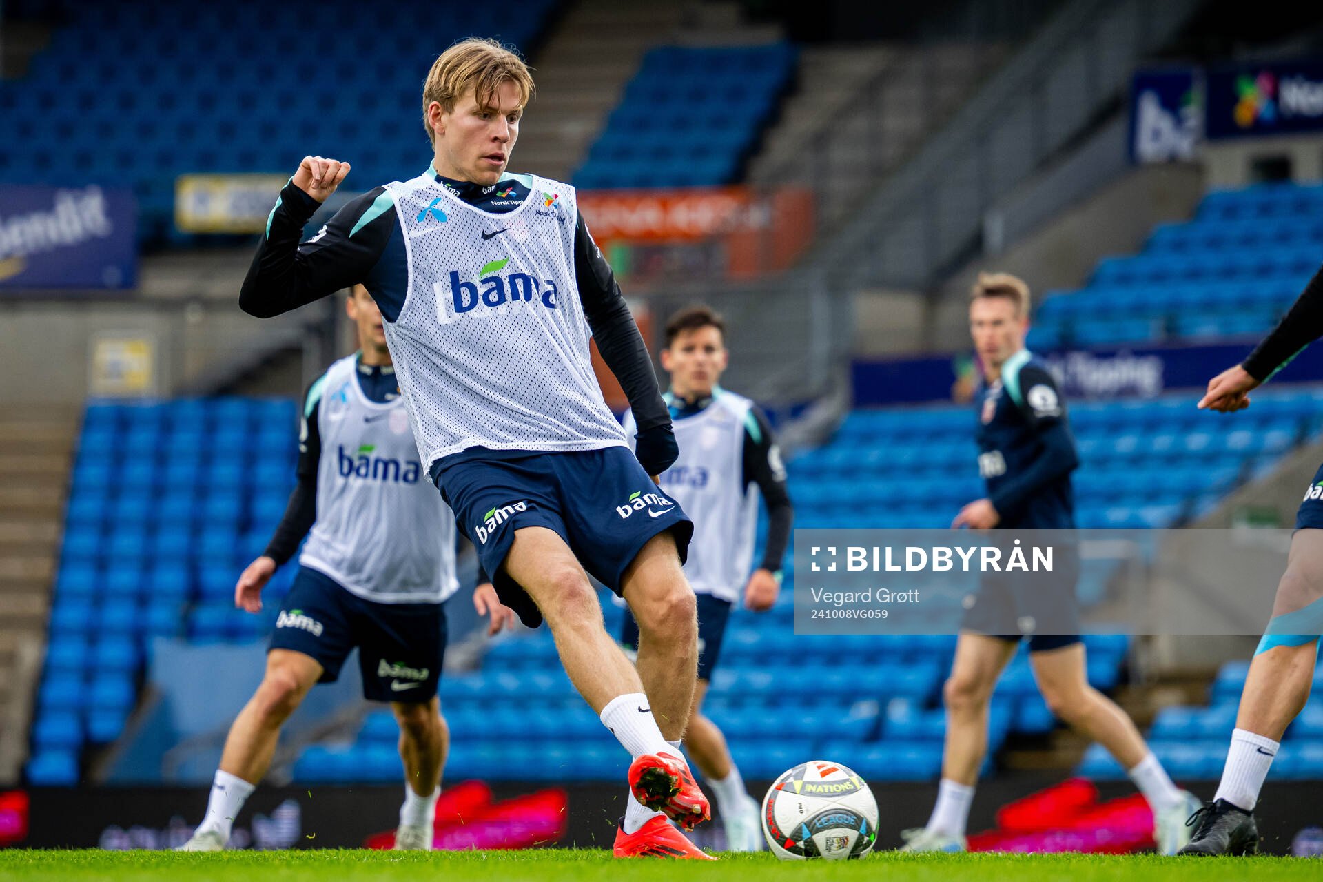 Jens Petter Hauge of the Norwegian national football team