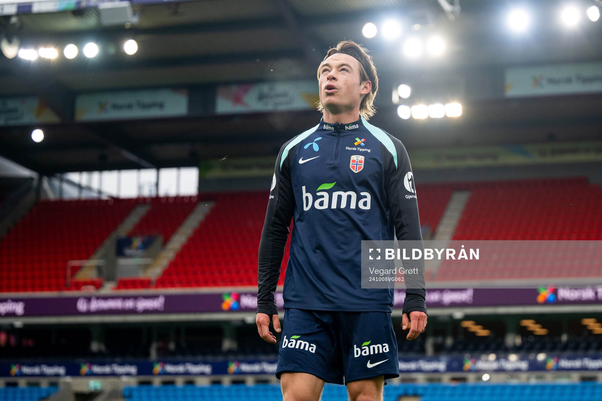 Patrick Berg of the Norwegian national football team