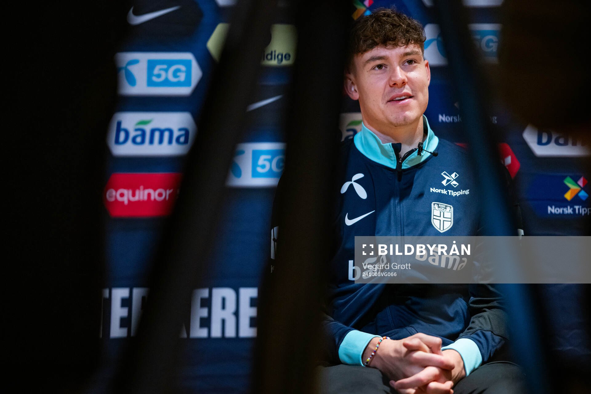 Jørgen Strand Larsen of the Norwegian national football