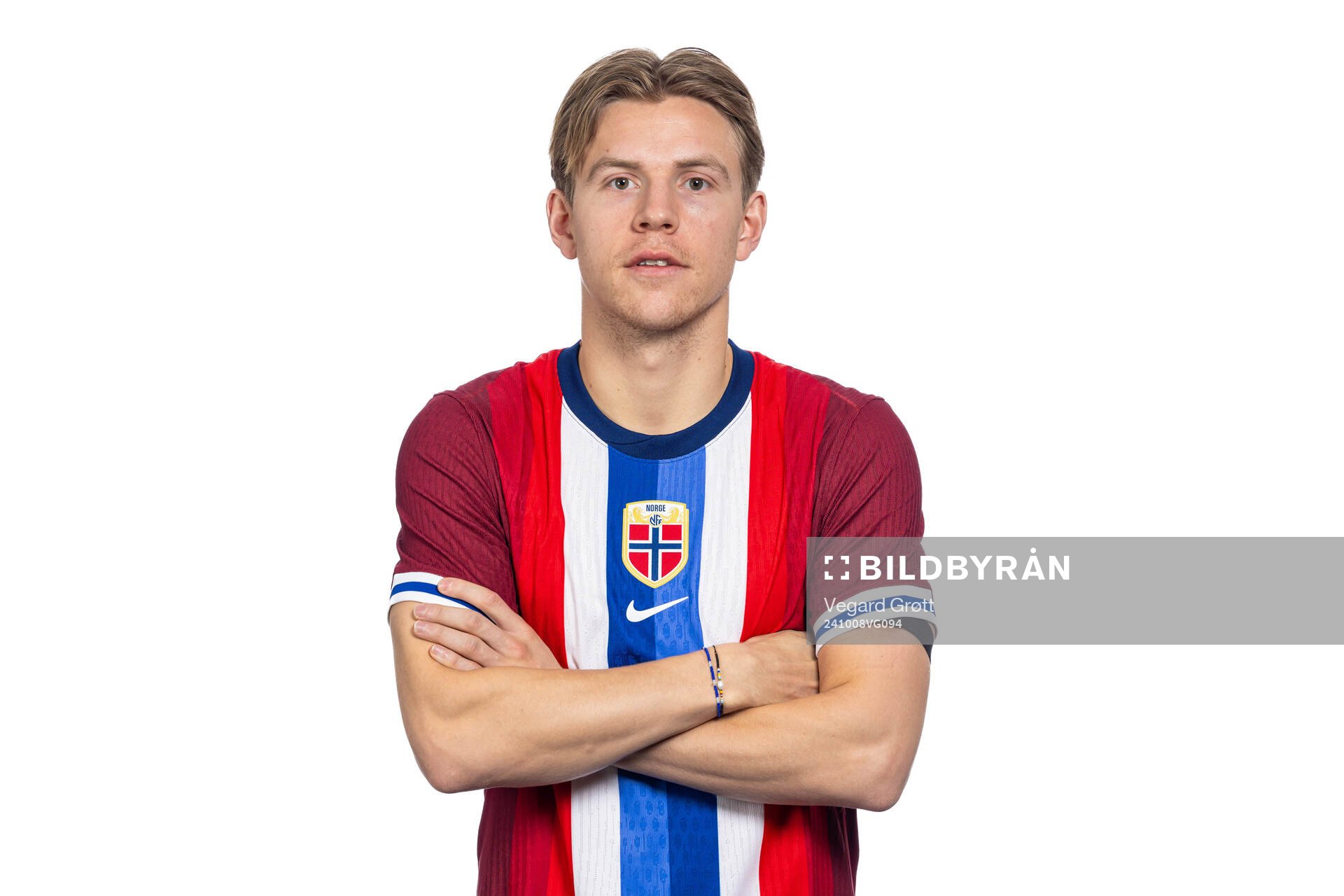 Jens Petter Hauge of the Norwegian national football team