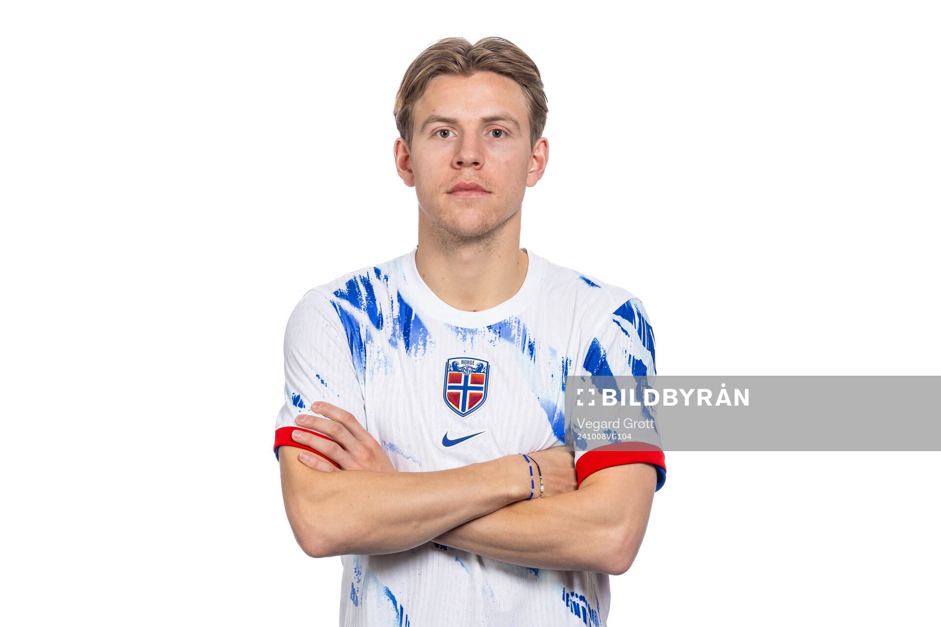 Jens Petter Hauge of the Norwegian national football team