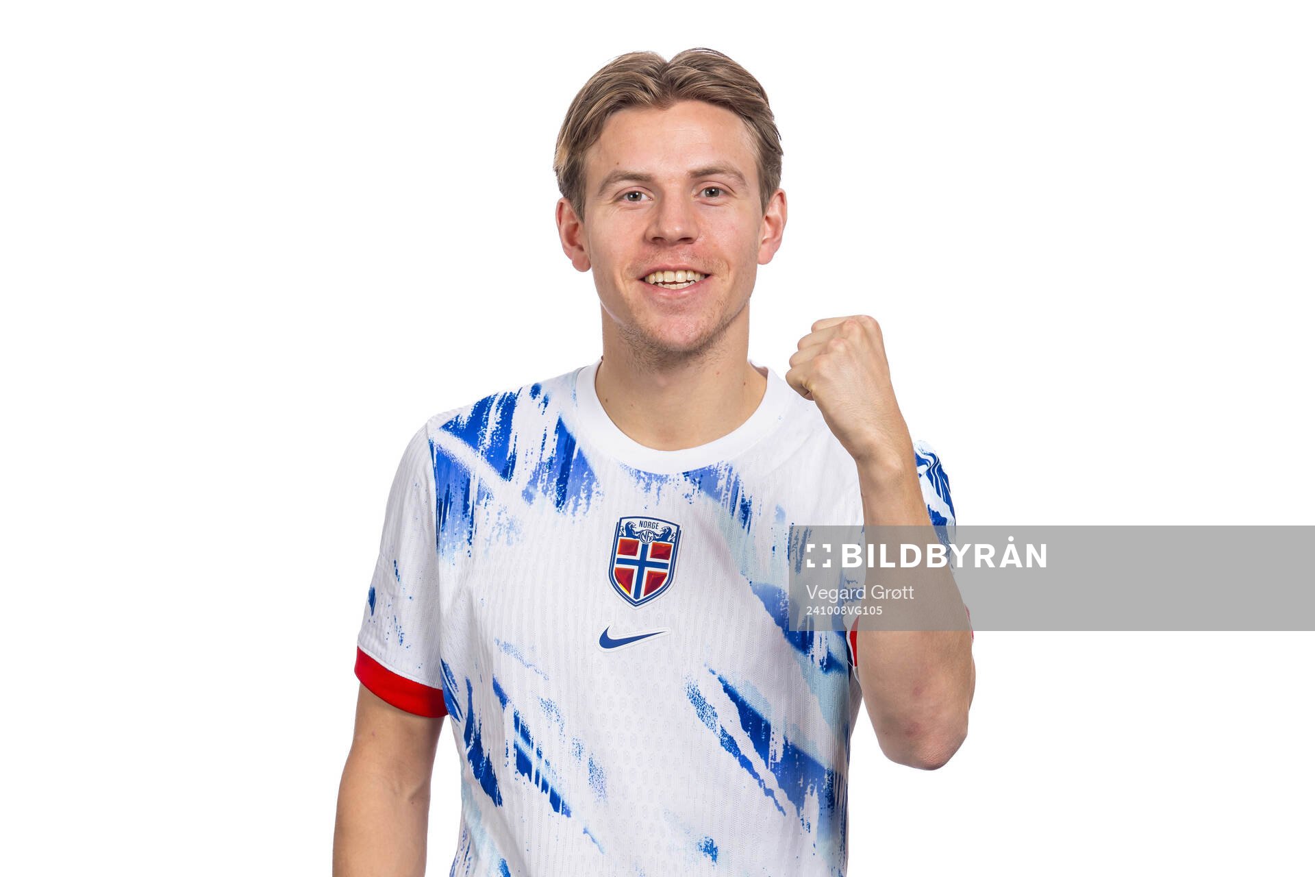 Jens Petter Hauge of the Norwegian national football team