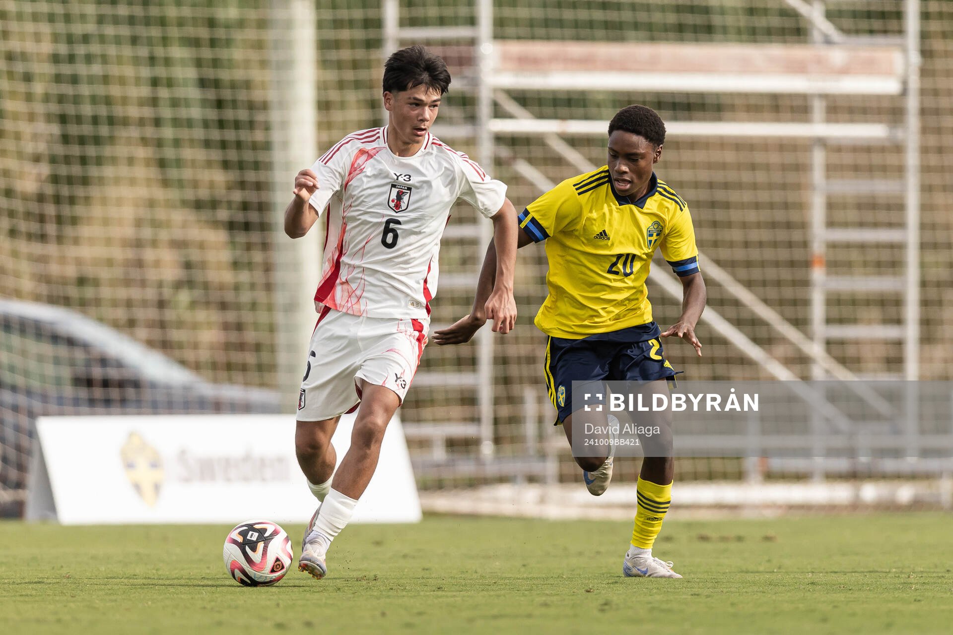 Nick Schmidt of Japan and Keyano Marrah of Sweden