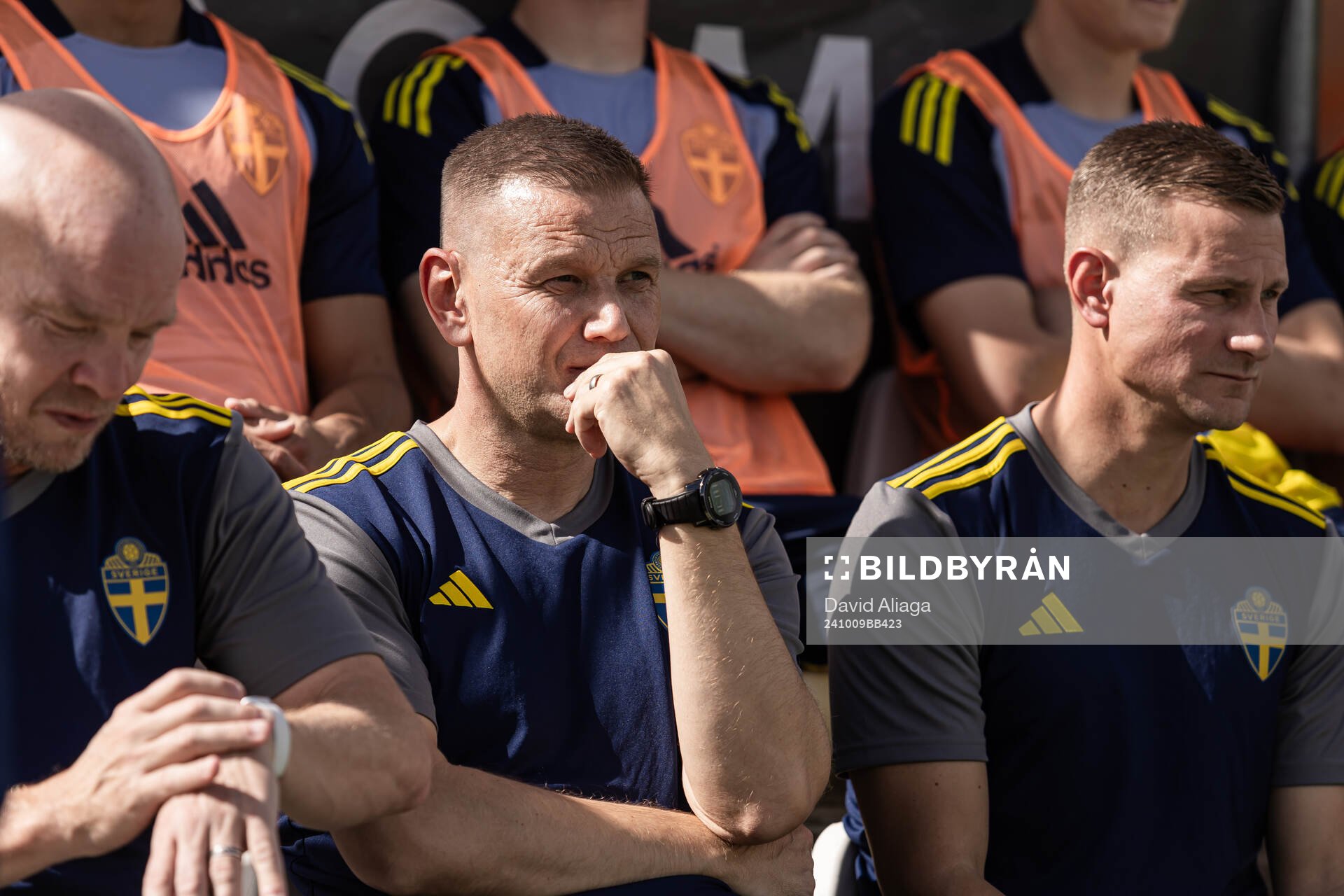 Head coach Andreas Pettersson of Sweden
