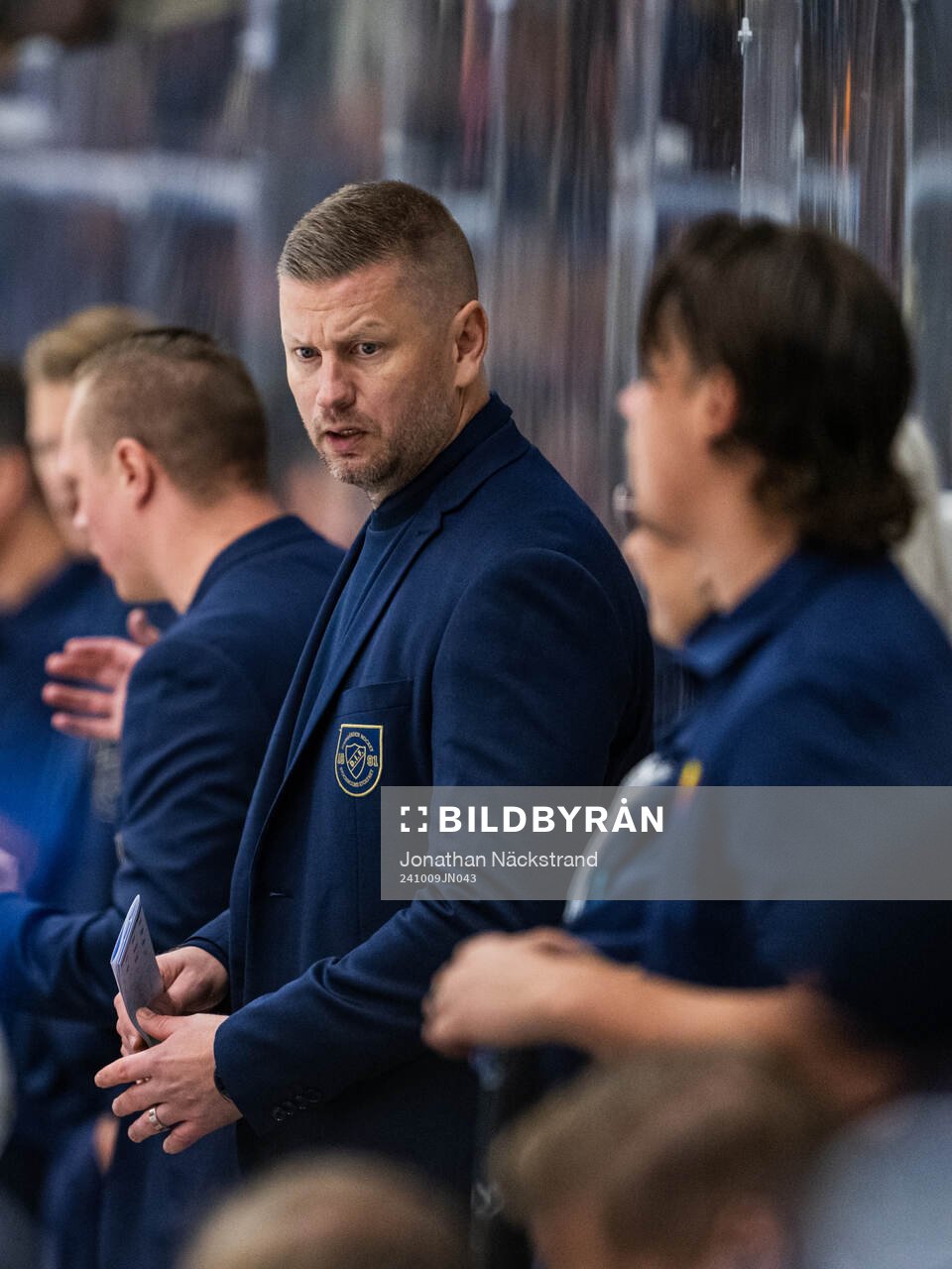 Djurgårdens tränare Michael Holmqvist