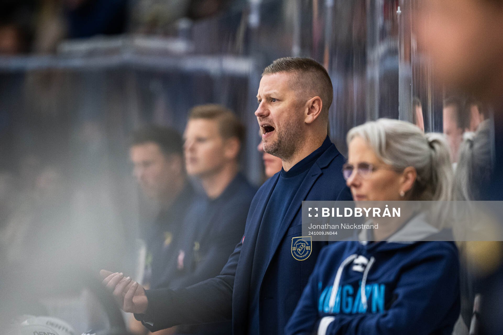 Djurgårdens tränare Michael Holmqvist