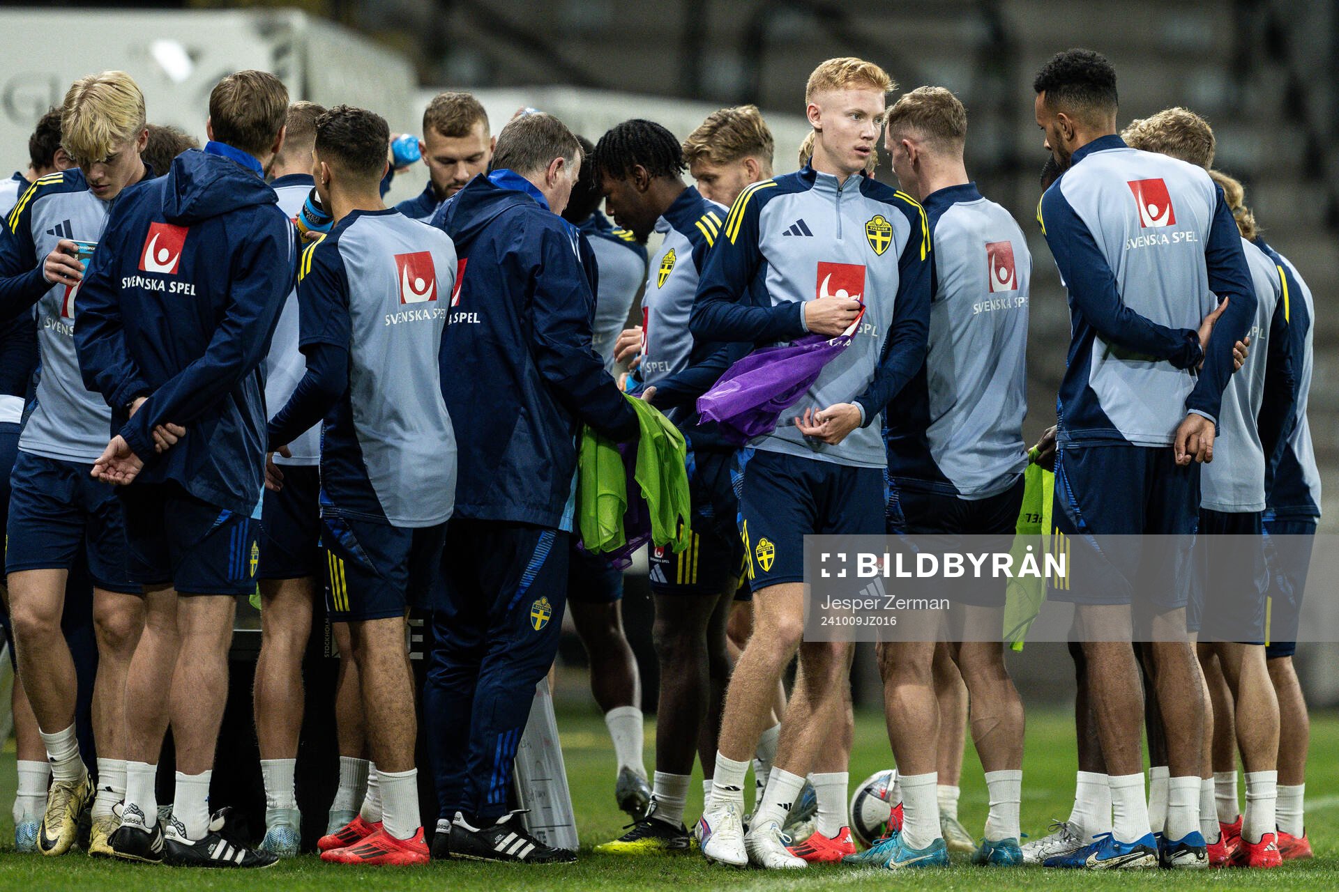 Hugo Larsson of the Swedish men's football national team at