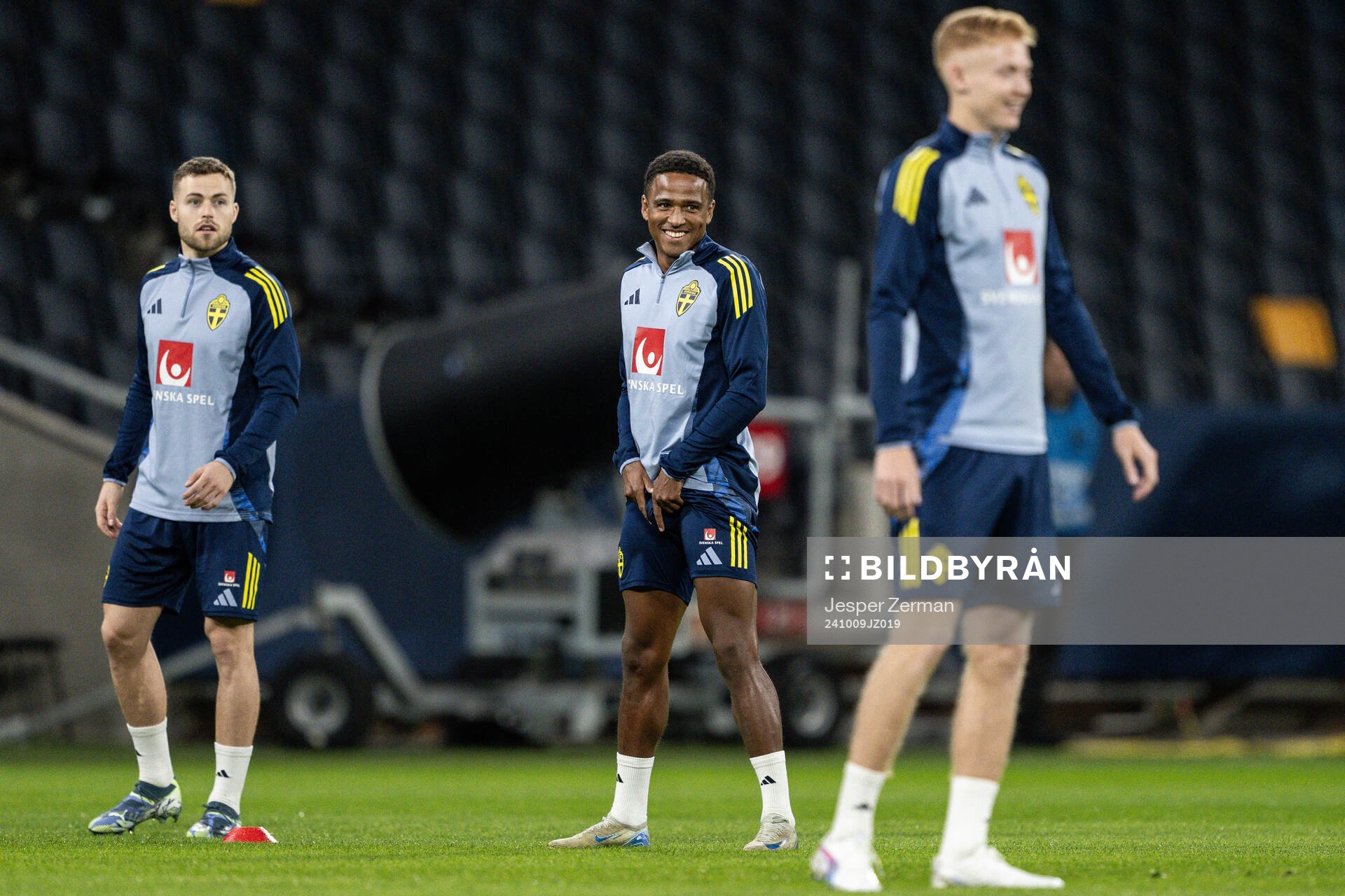Gabriel Gudmundsson and Niclas Eliasson of the Swedish