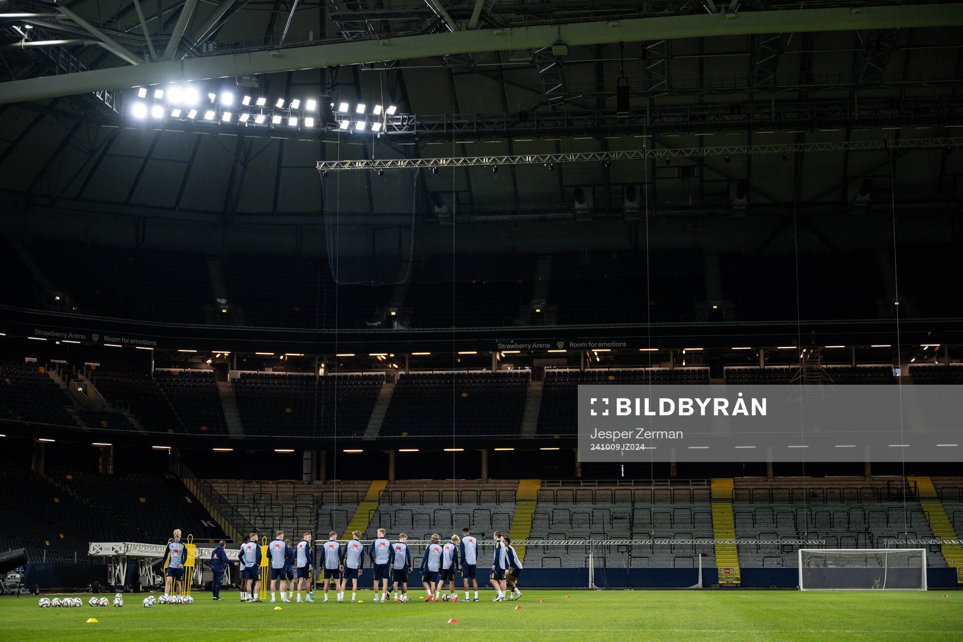 Players of the Swedish men's football national team at a