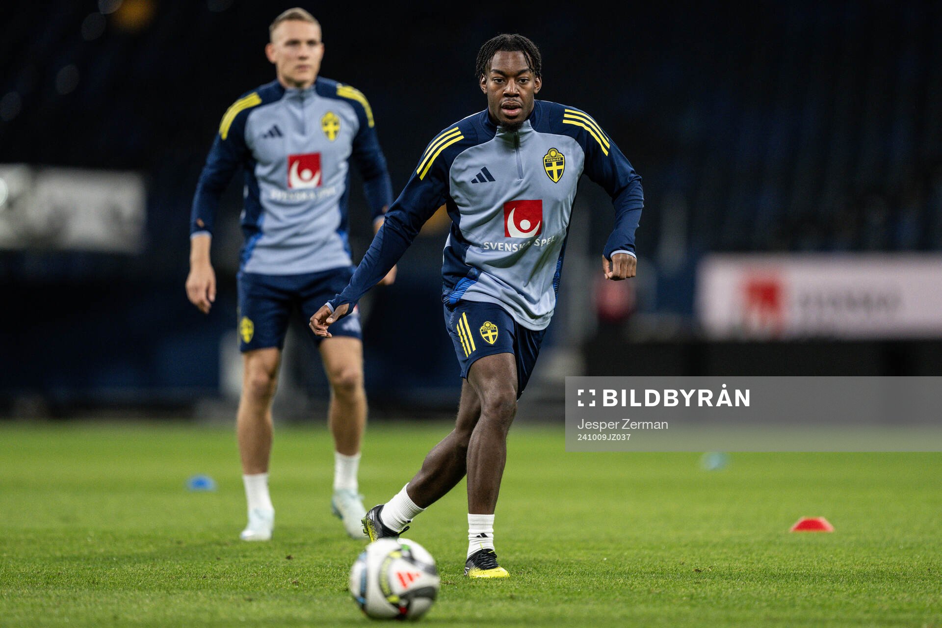 Anthony Elanga of the Swedish men's football national team