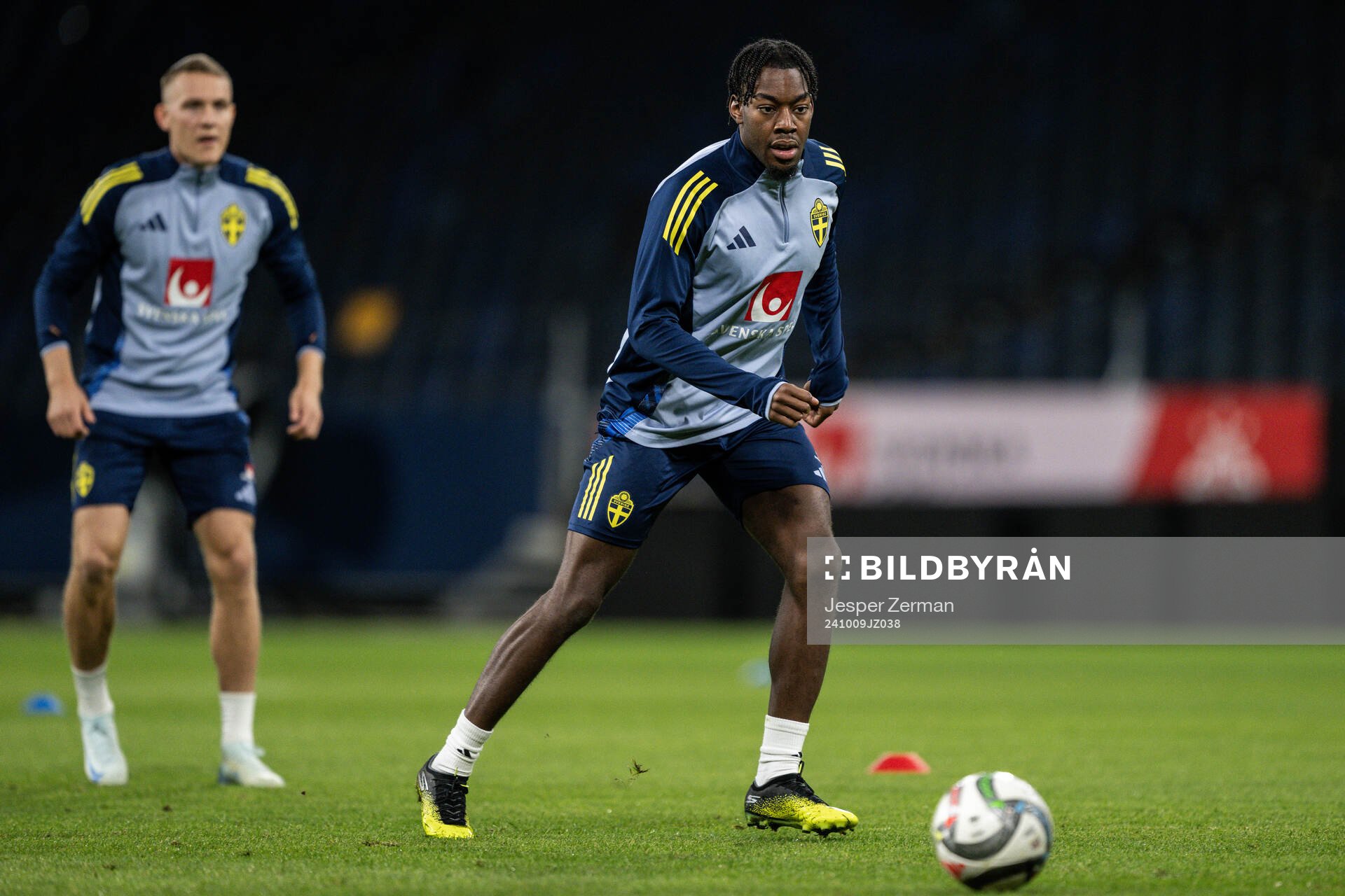 Anthony Elanga of the Swedish men's football national team