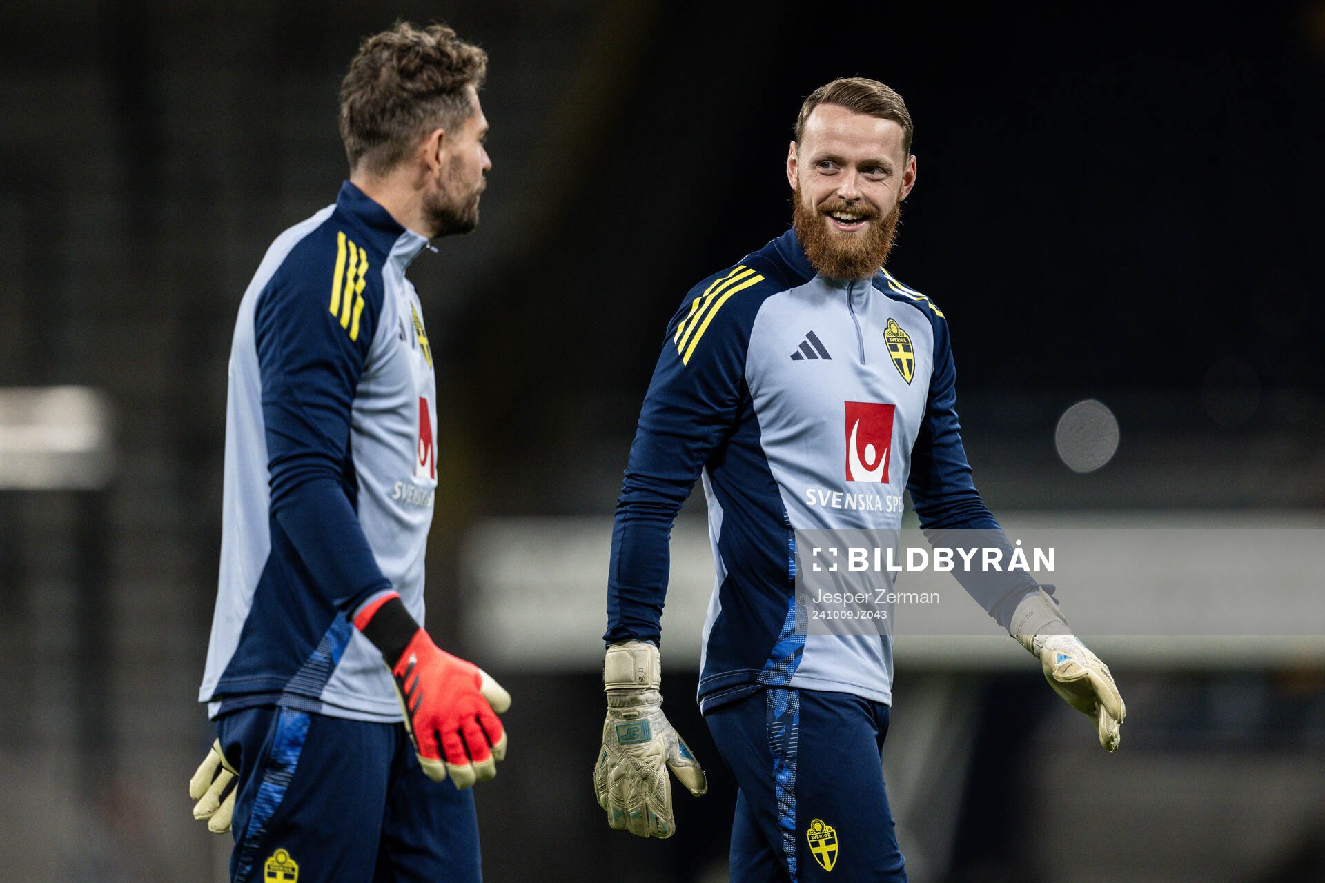 goalkeeper Kristoffer Nordfeldt and goalkeeper Viktor
