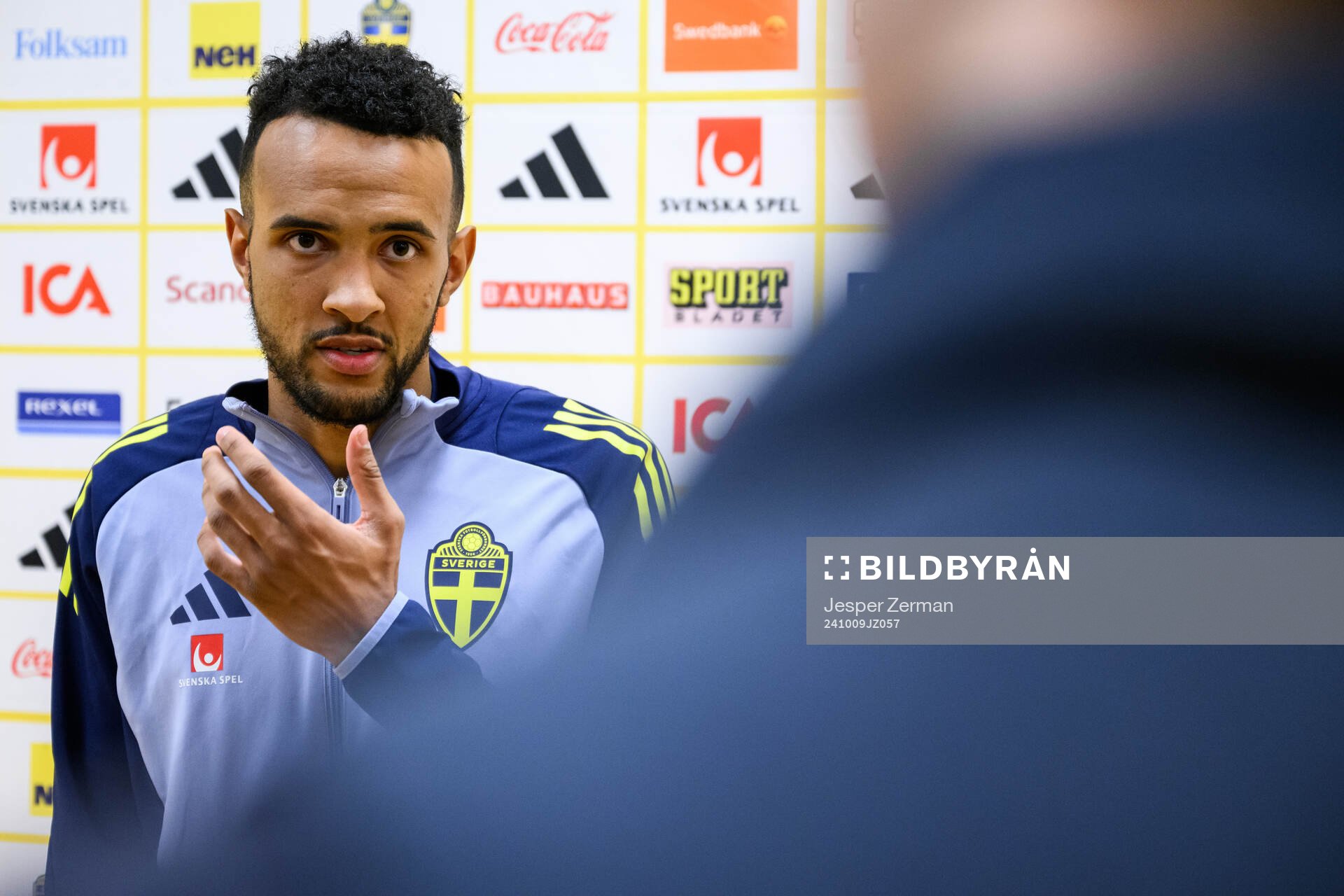 Alex Douglas of the Swedish men's football national team