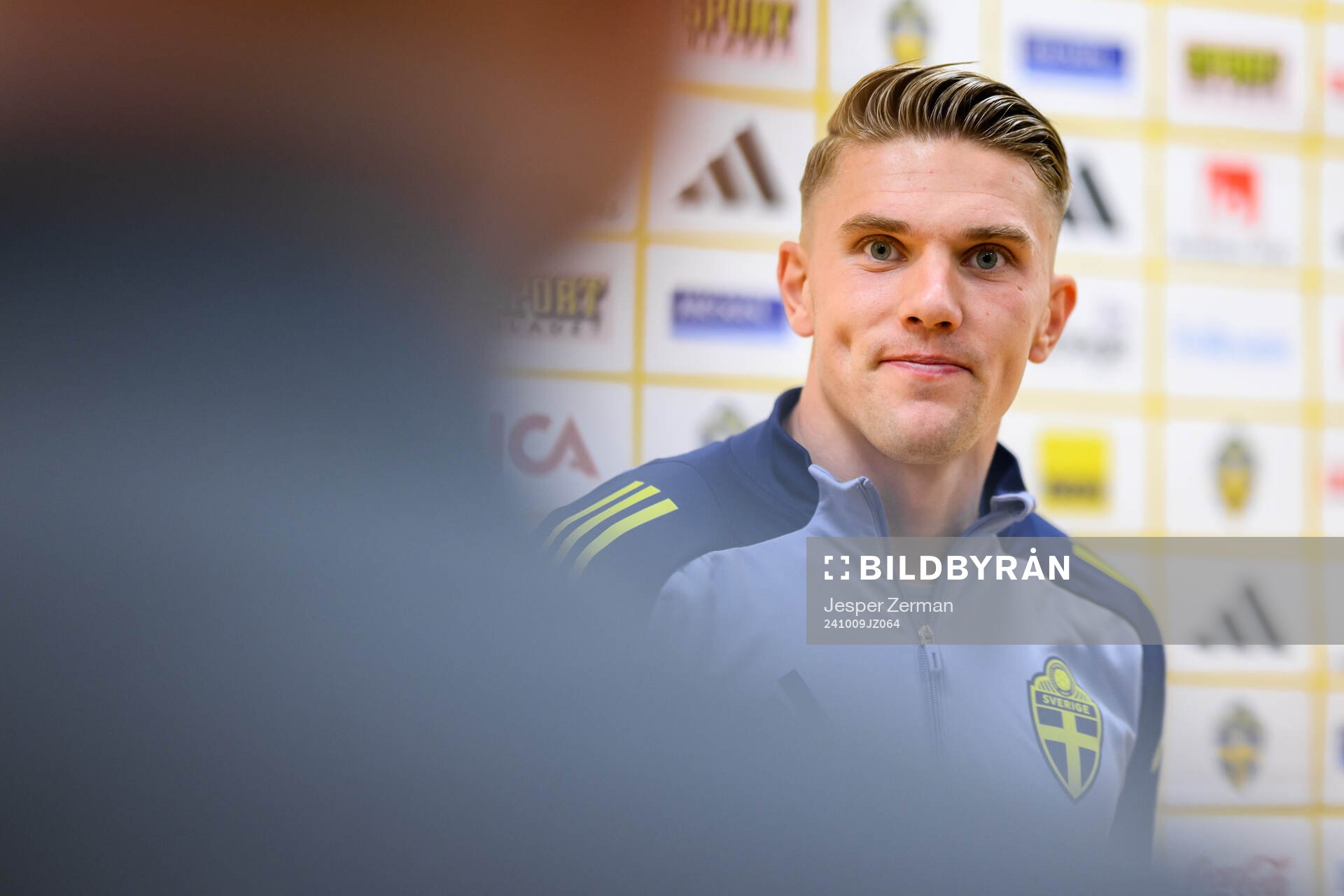 Viktor Gyökeres of the Swedish men's football national team