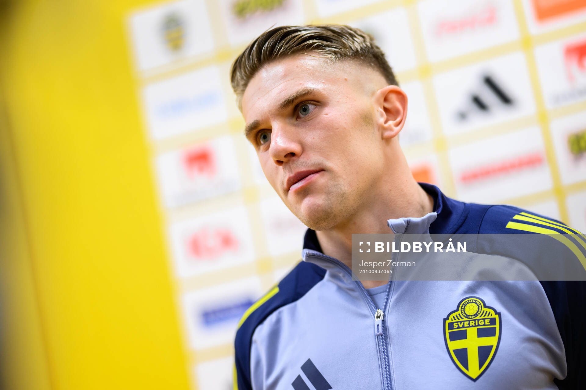 Viktor Gyökeres of the Swedish men's football national team