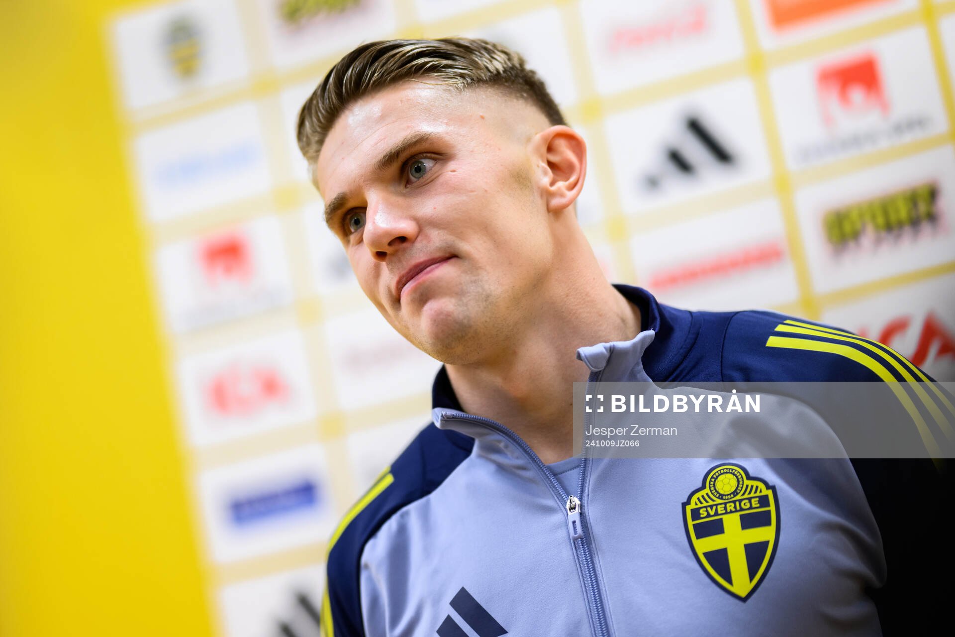 Viktor Gyökeres of the Swedish men's football national team