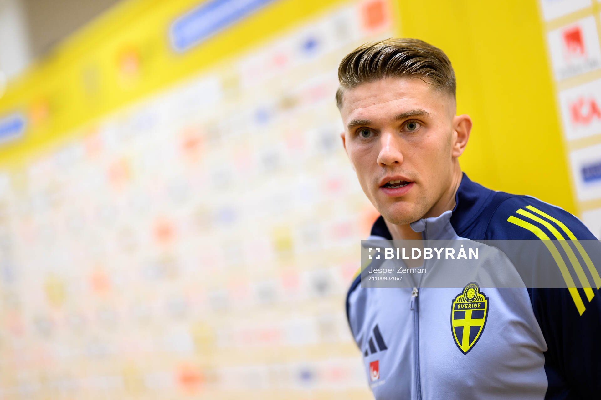 Viktor Gyökeres of the Swedish men's football national team