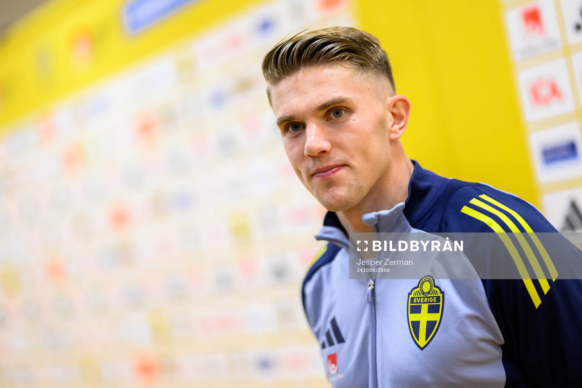 Viktor Gyökeres of the Swedish men's football national team