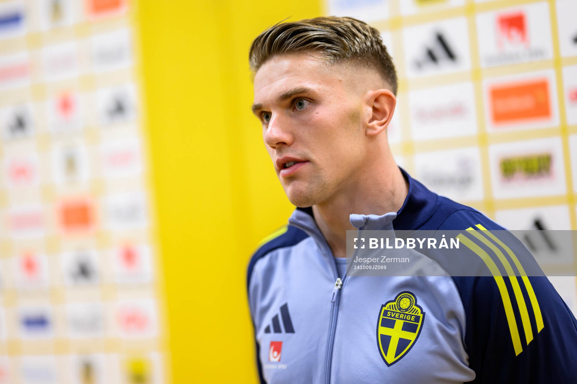 Viktor Gyökeres of the Swedish men's football national team
