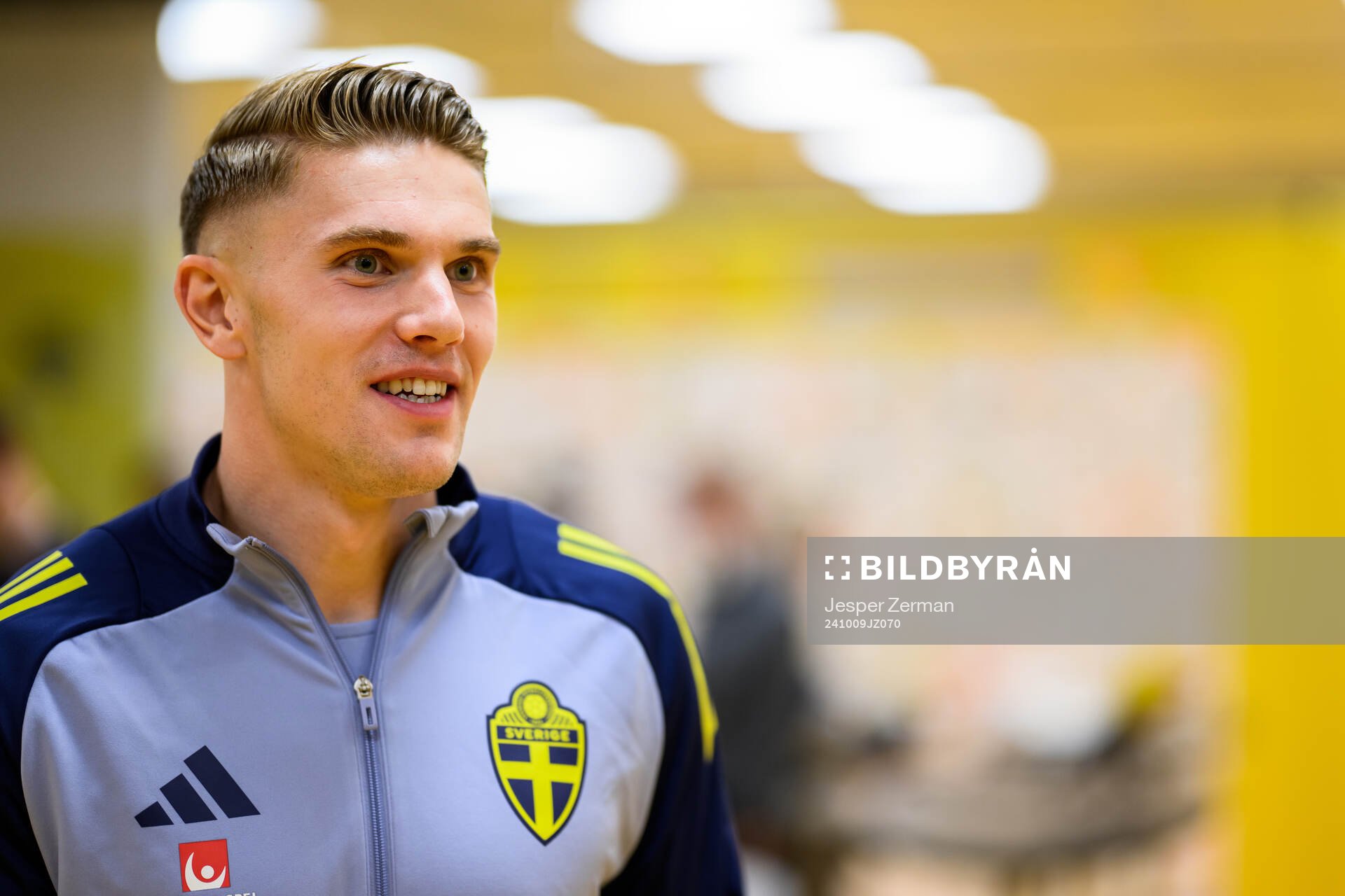 Viktor Gyökeres of the Swedish men's football national team