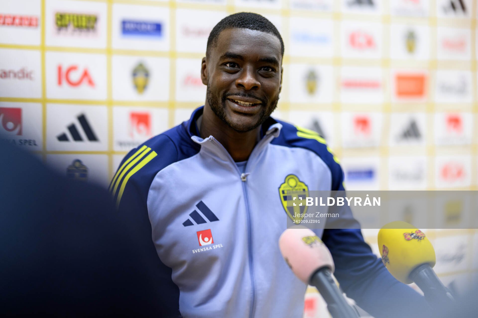 Ken Sema of the Swedish men's football national team