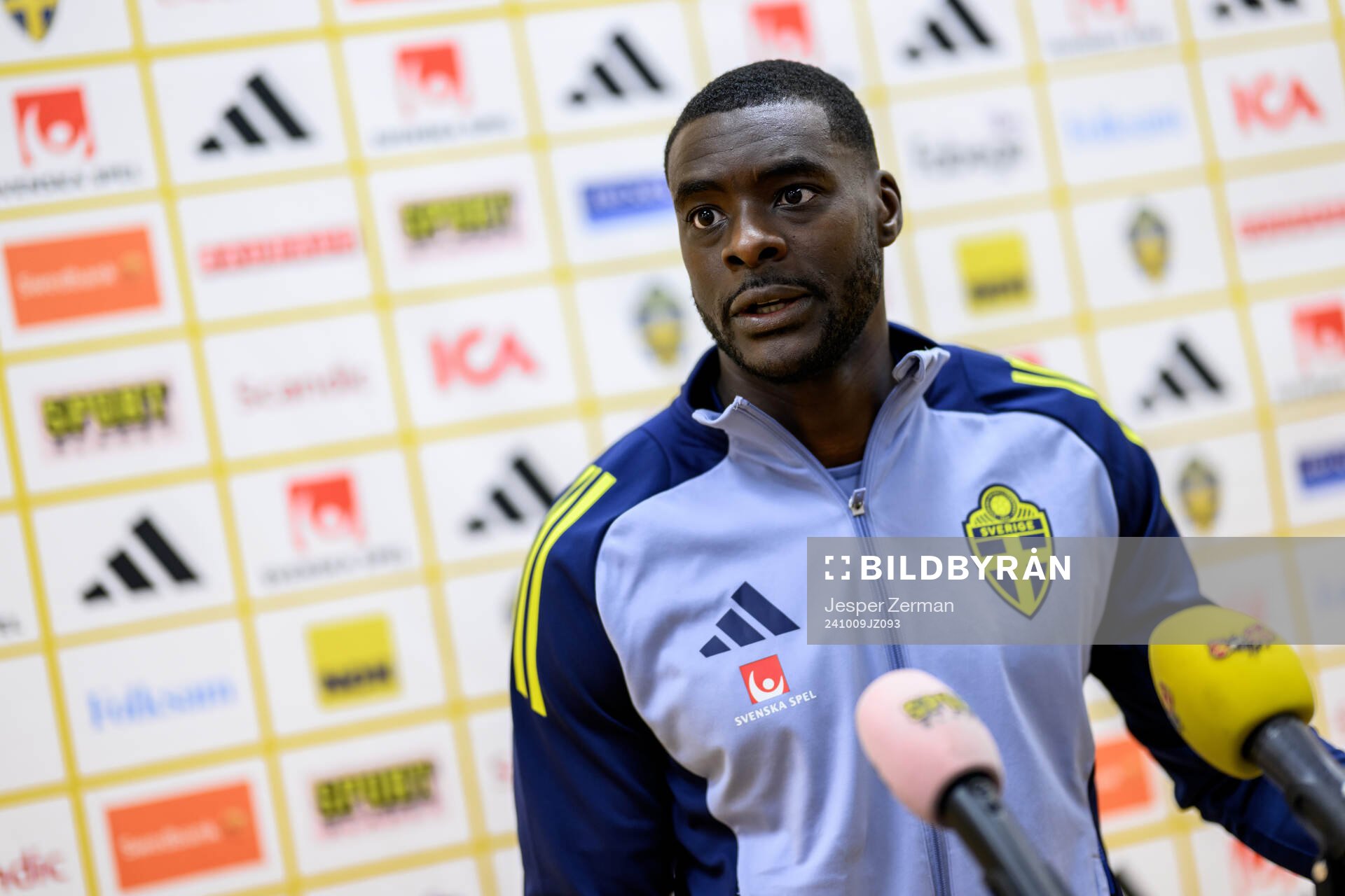 Ken Sema of the Swedish men's football national team