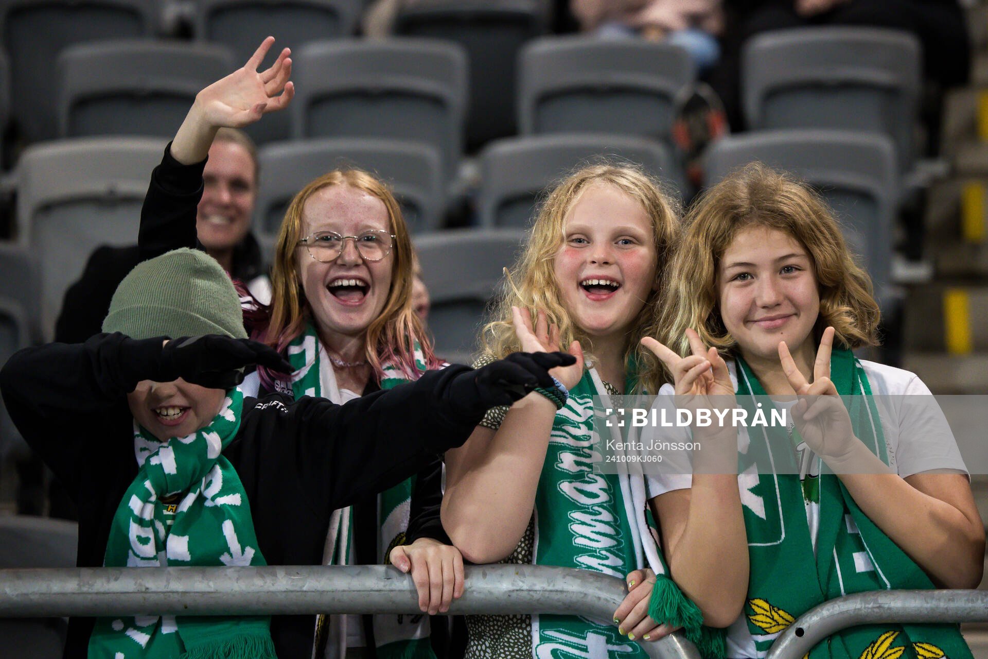 Young supporters of Hammarby